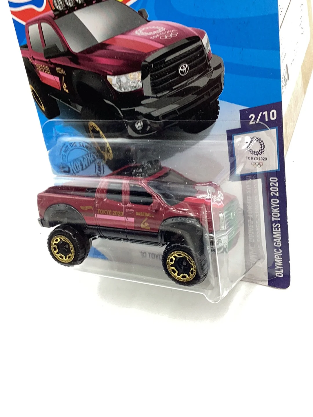 2020 hot wheels #183 10 Toyota Tundra Tokyo 2020 93D - Image 4