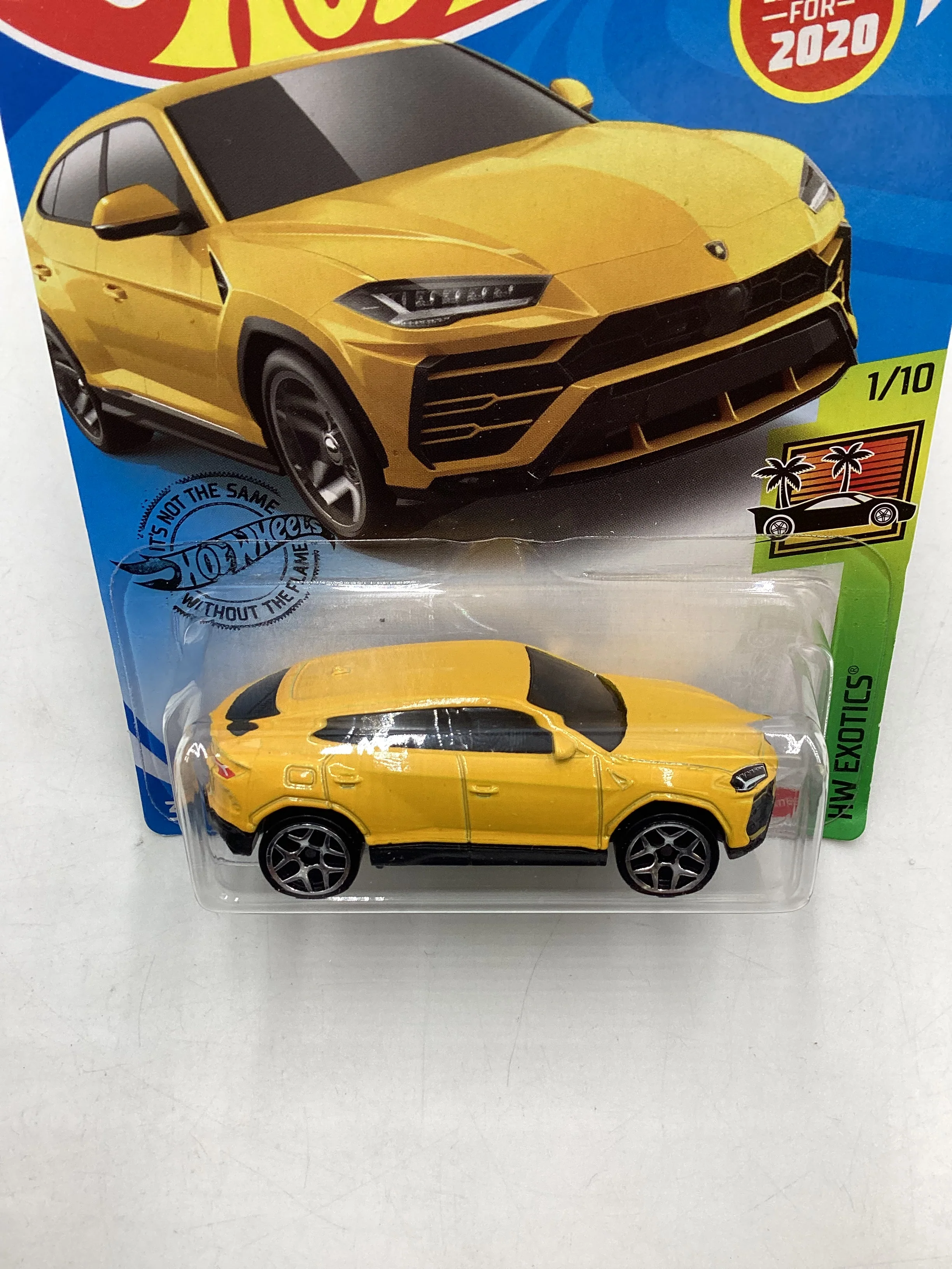 2020 Hot Wheels #213 Lamborghini Urus Yellow 101C - Image 6