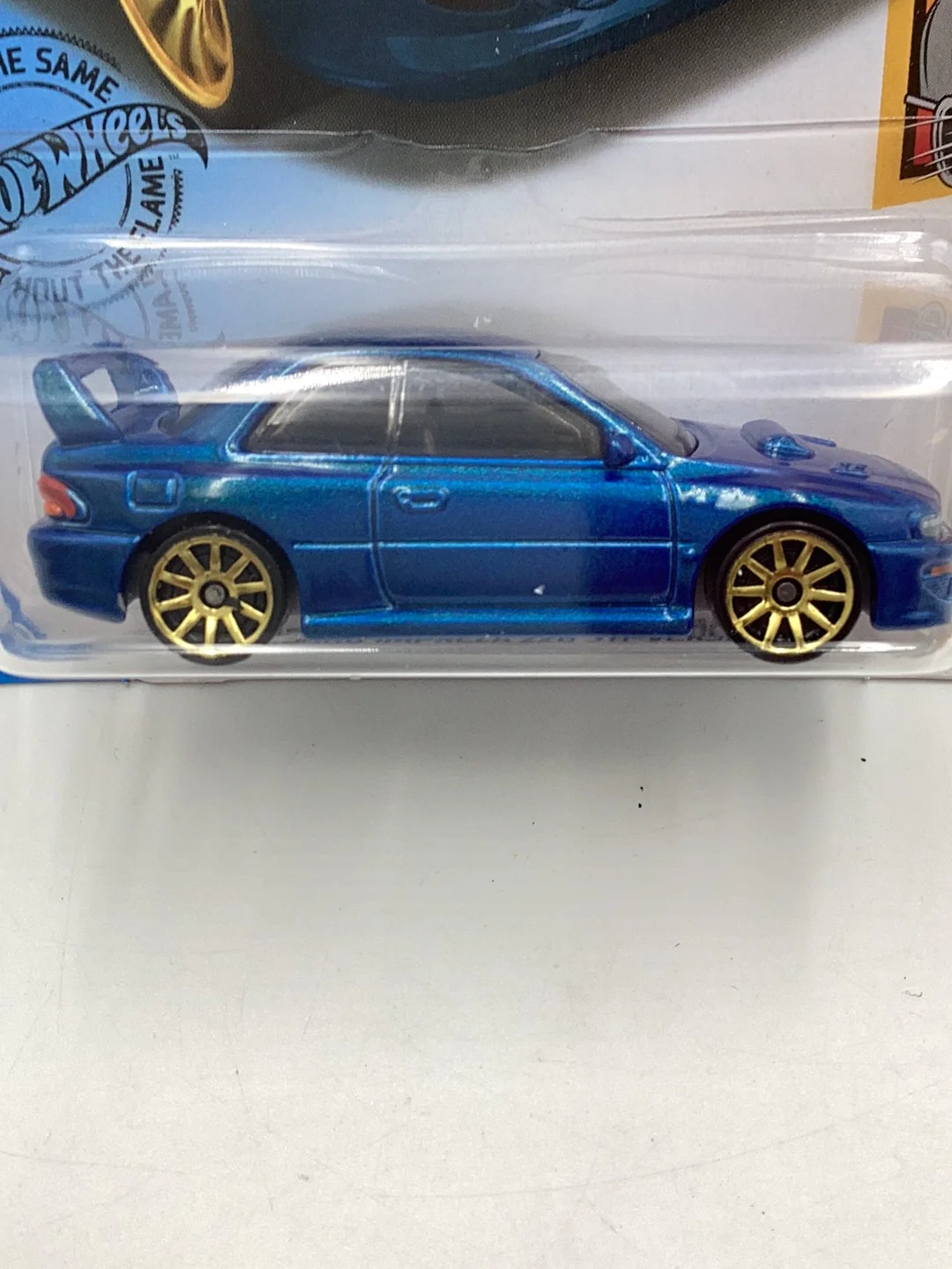 2020 hot wheels  #23 98 Subaru Impreza 22B STI  Blue 90B - Image 2