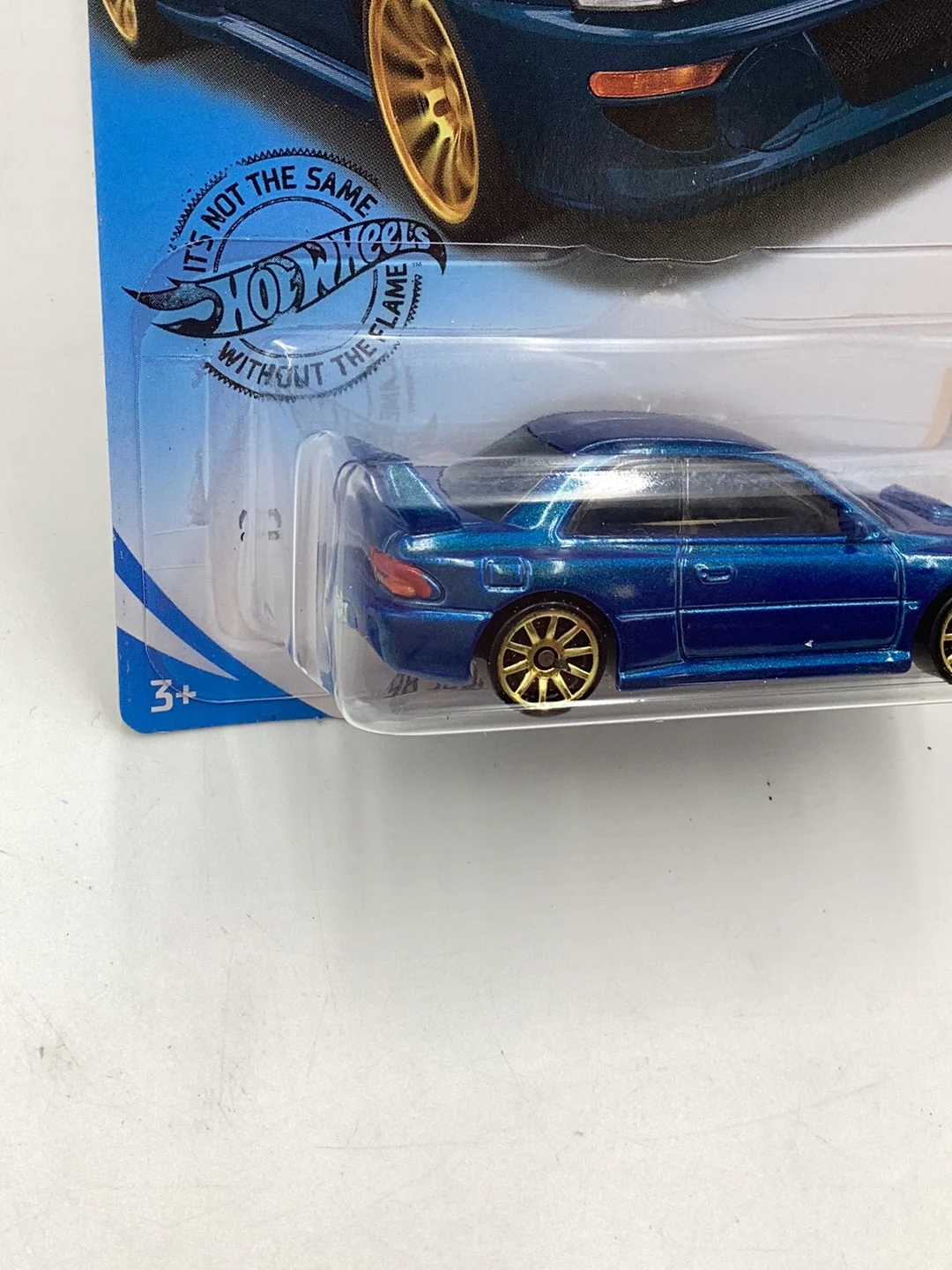 2020 hot wheels  #23 98 Subaru Impreza 22B STI  Blue 90B - Image 3
