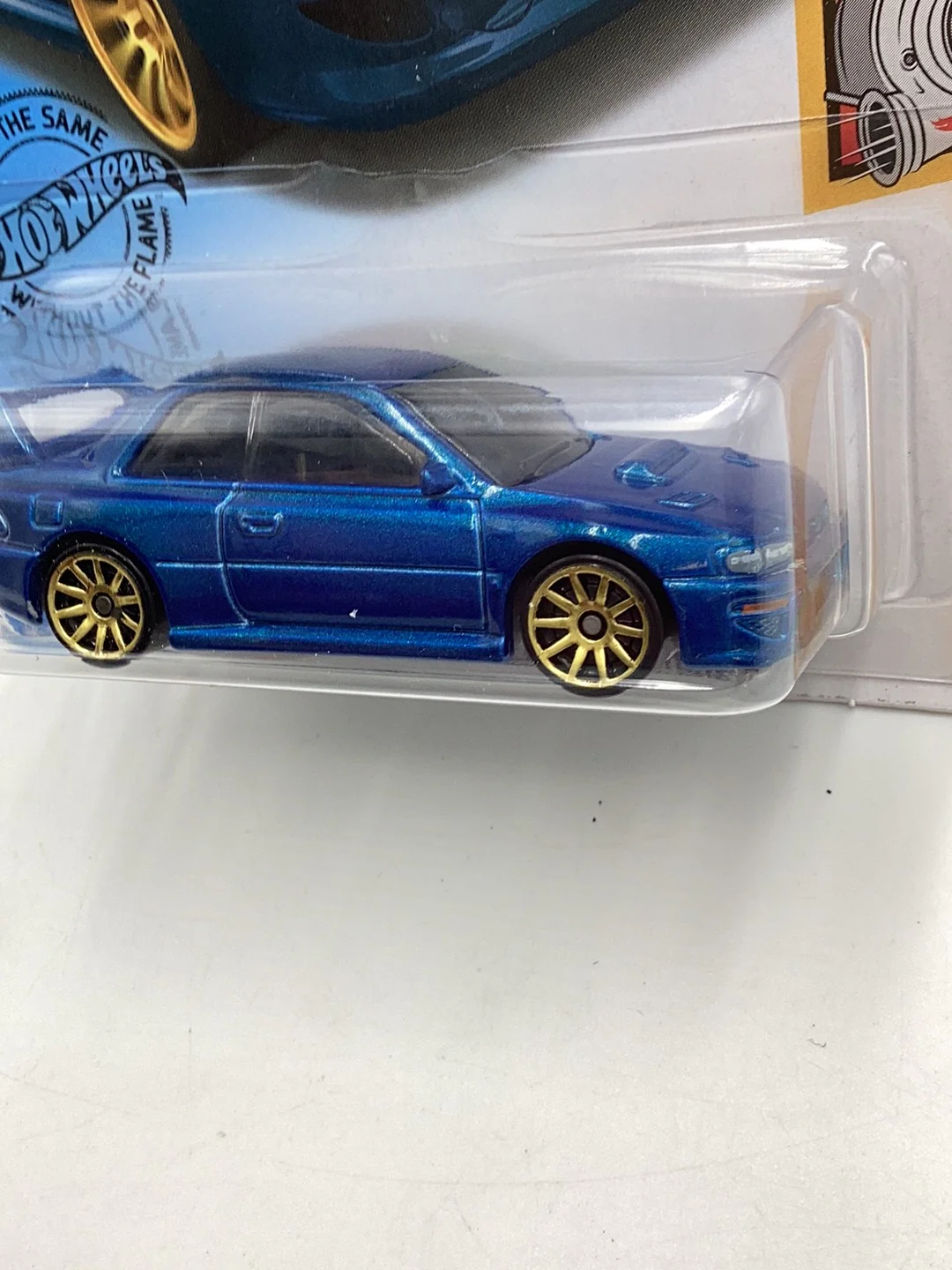 2020 hot wheels  #23 98 Subaru Impreza 22B STI  Blue 90B - Image 4