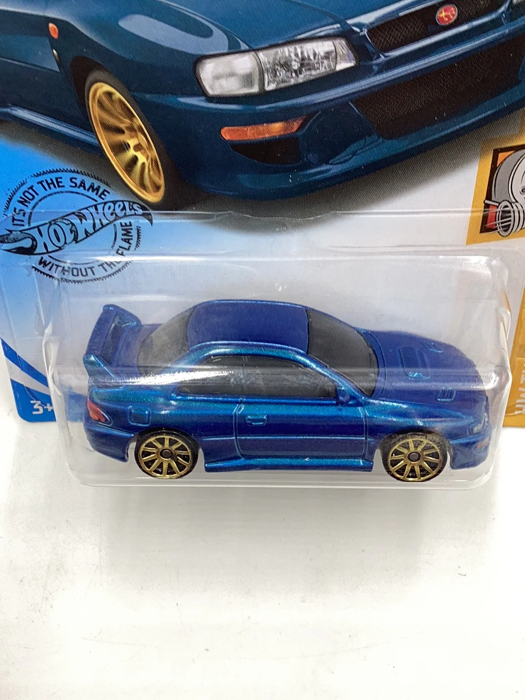 2020 hot wheels  #23 98 Subaru Impreza 22B STI  Blue 90B - Image 5
