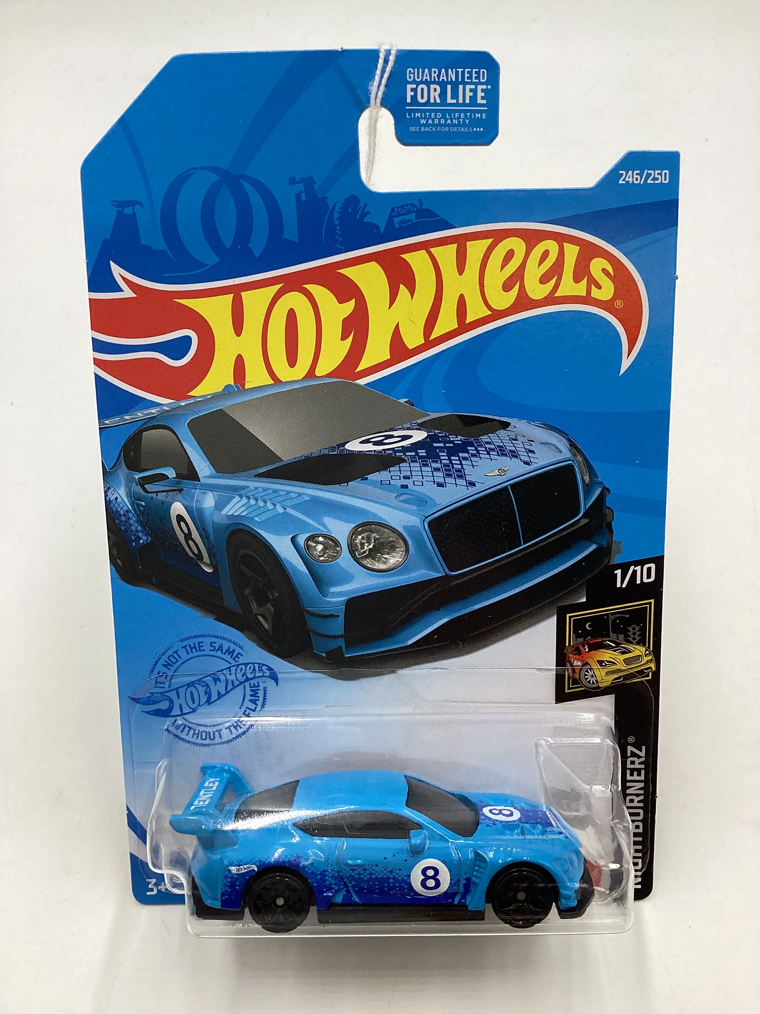 2020 Hot wheels #246 2018 Bentley Continental GT3 Game Stop Exclusive 237C - Image 3