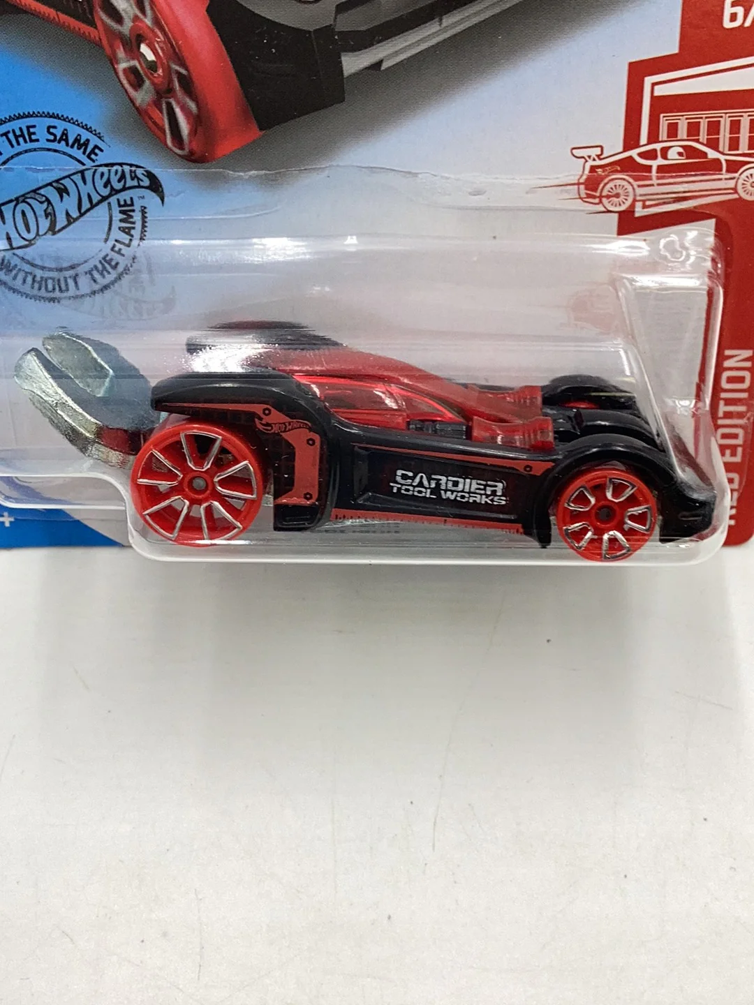 2020 hot wheels #4 red edition Tooligan 149i - Image 2