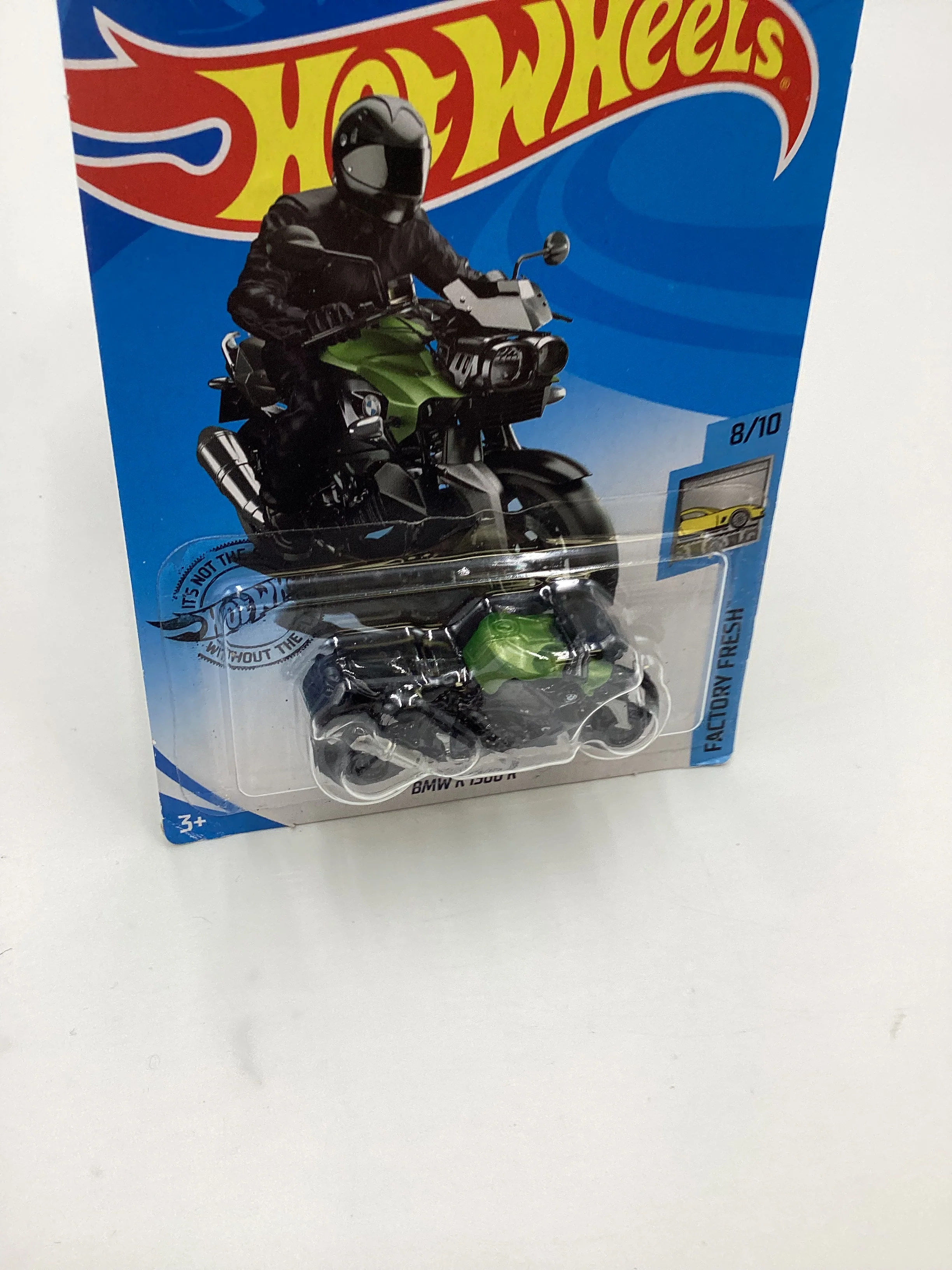 2020 Hot Wheels #65 BMW K 1300 R Green 108i - Image 5