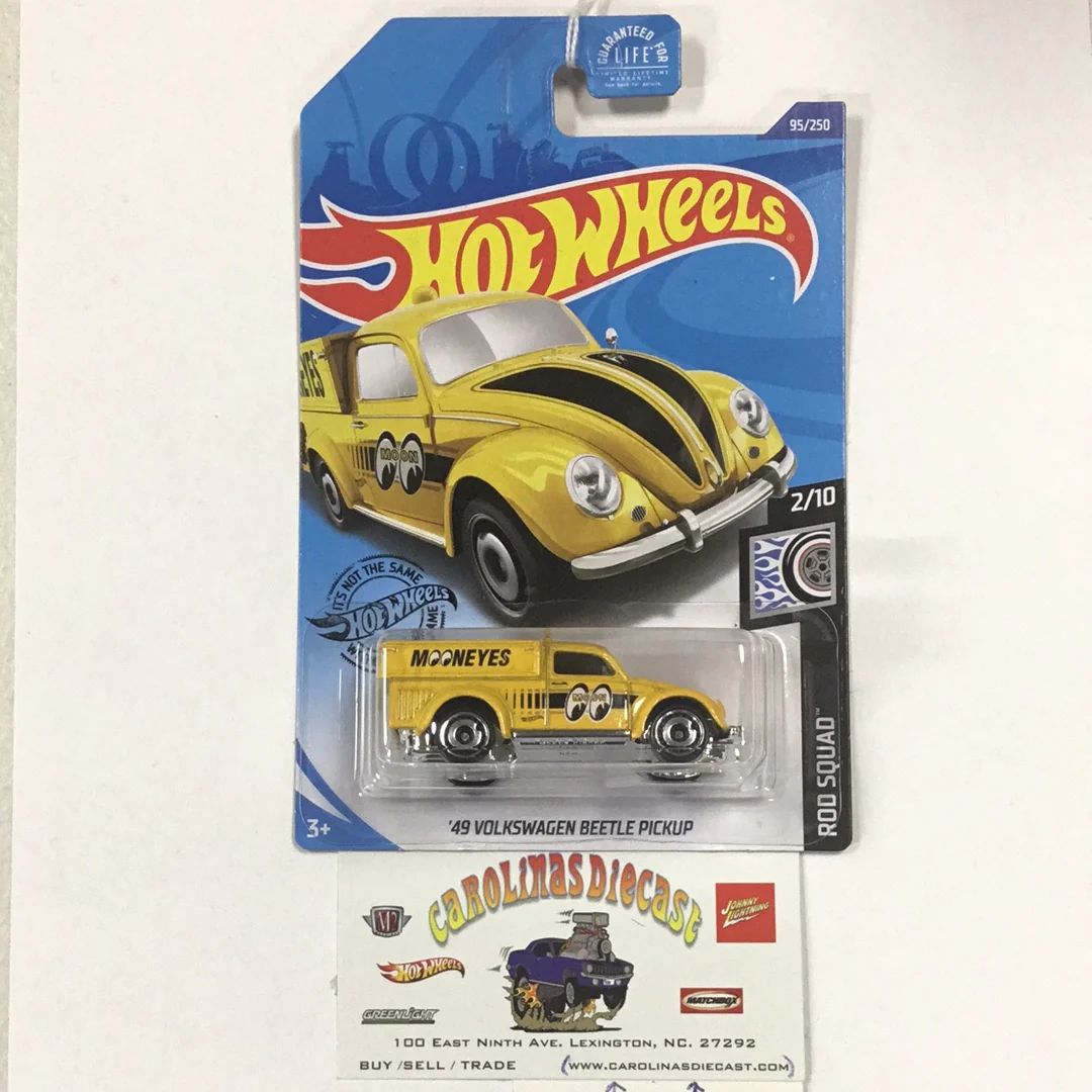 2020 hot wheels #95 49 Volkswagen Beetle Pickup mooneyes 99C