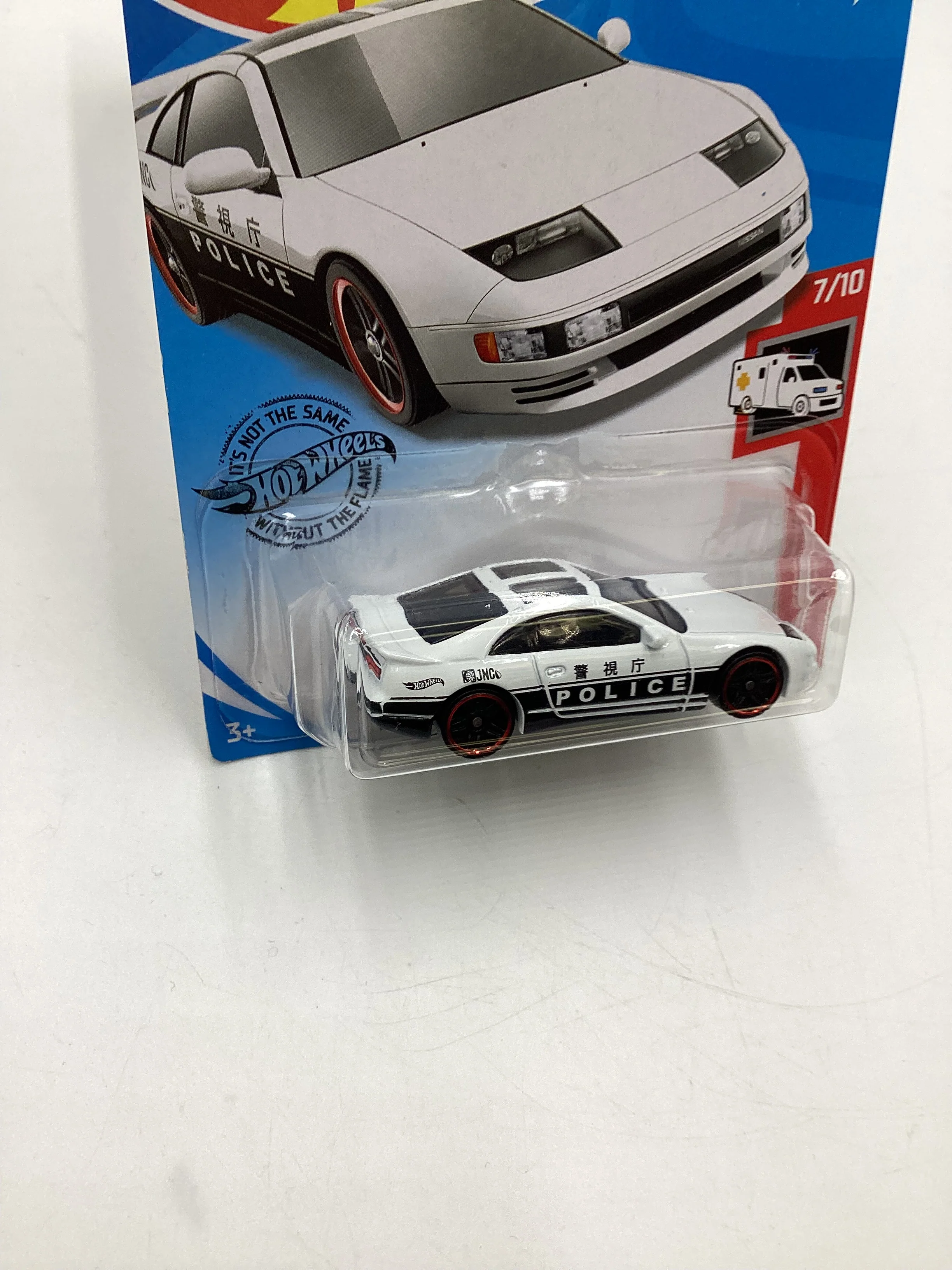 2020 Hot Wheels HW Rescue #187 Nissan 300ZX Twin Turbo Police 82G - Image 4