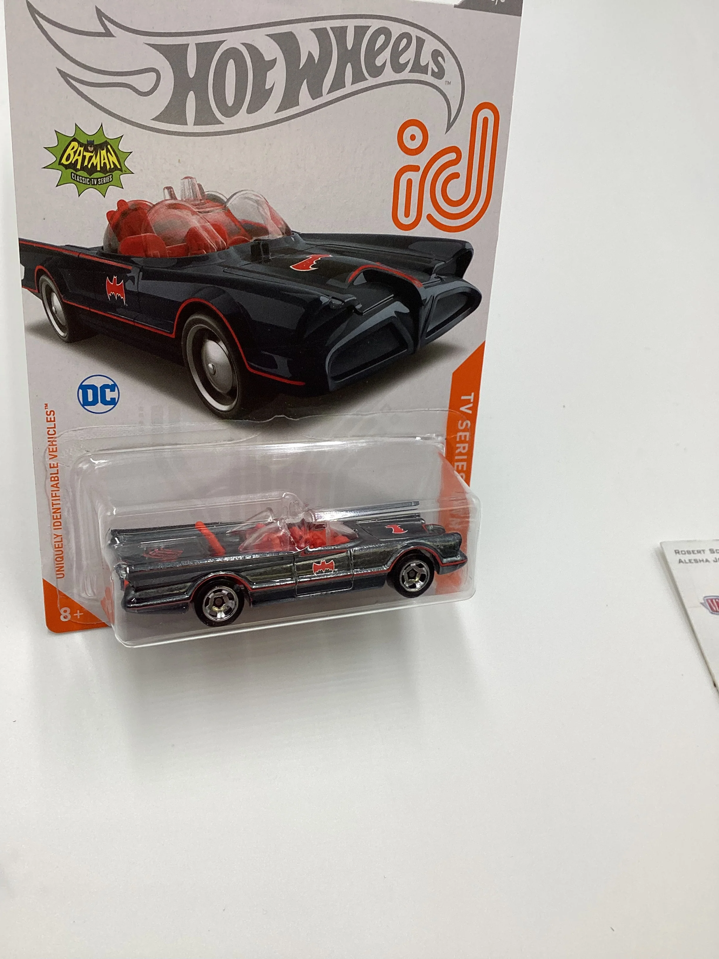 2020 Hot Wheels iD Series Chase #6 TV Series Batmobile 160A - Image 5