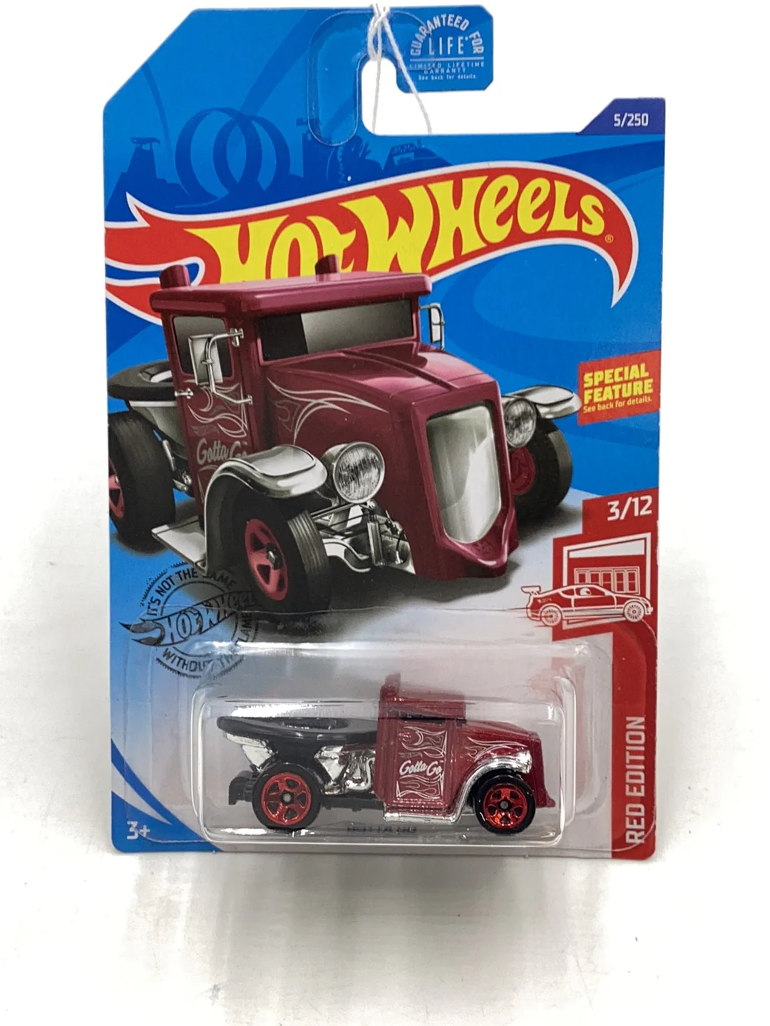 2020 Hot wheels Red edition #5 Gotta Go 150H - Image 2