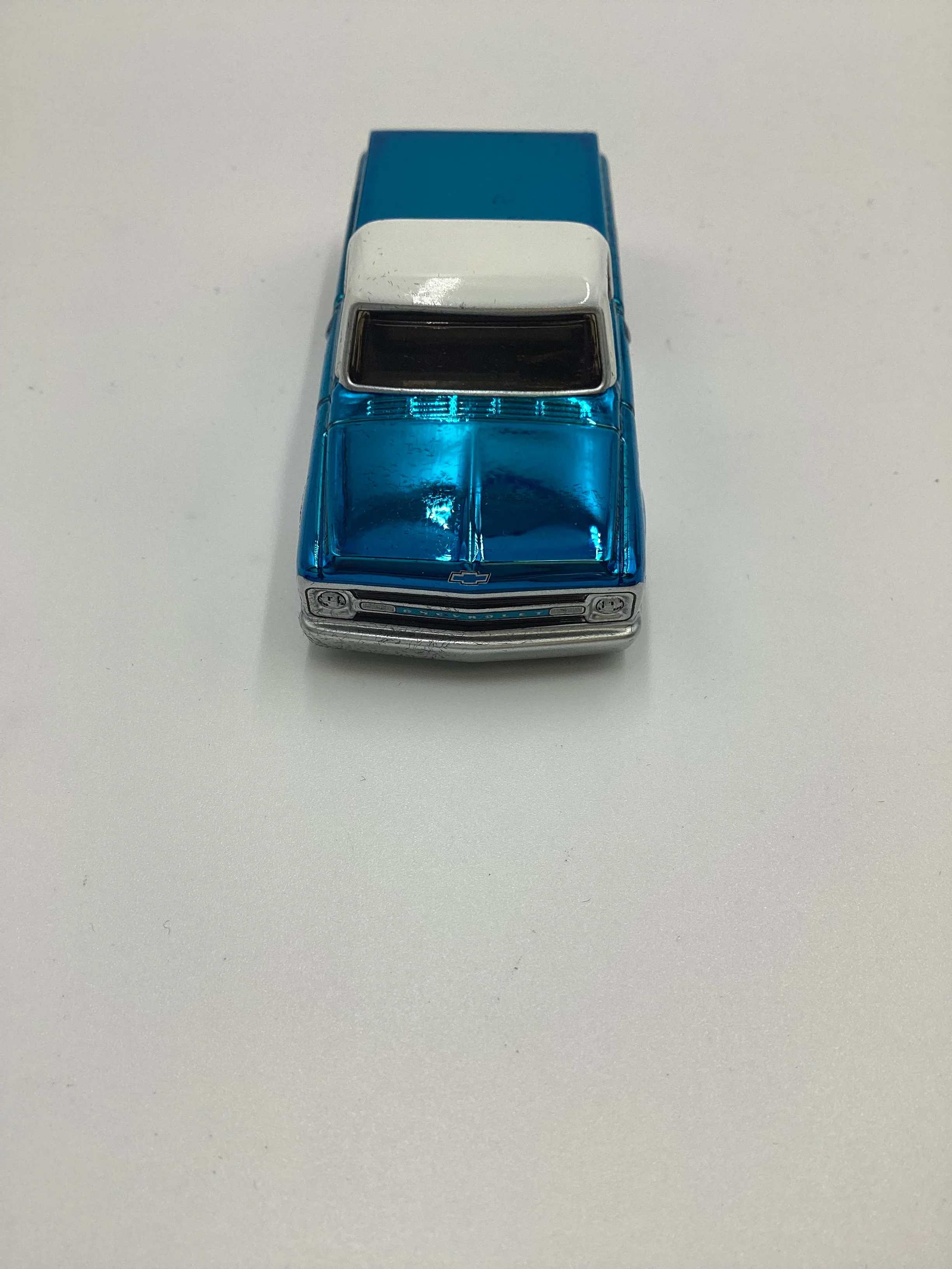 2020 Hot Wheels RLC #10188/15000 1969 Chevy C-10 Light Blue - Image 6