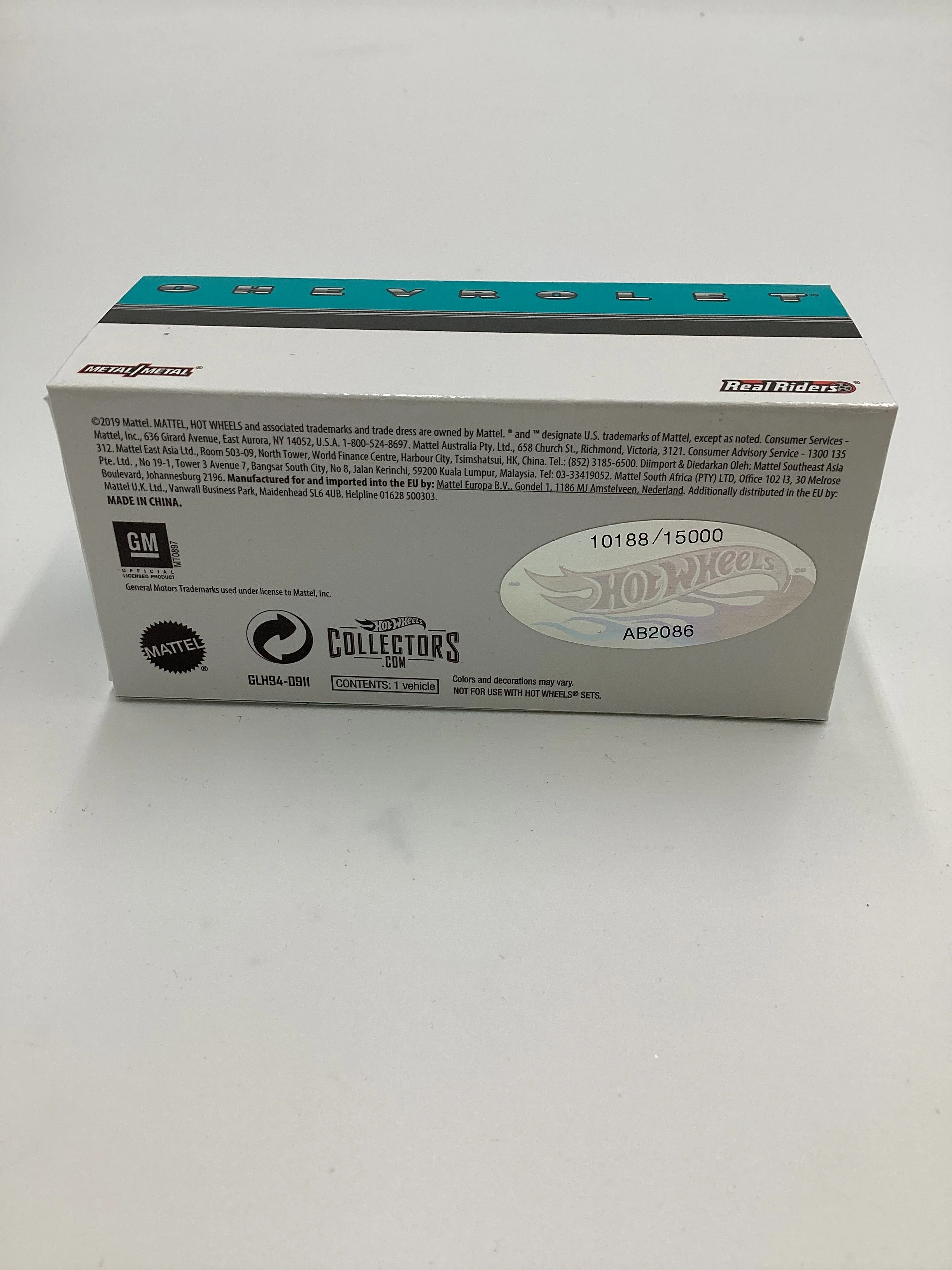 2020 Hot Wheels RLC #10188/15000 1969 Chevy C-10 Light Blue - Image 8