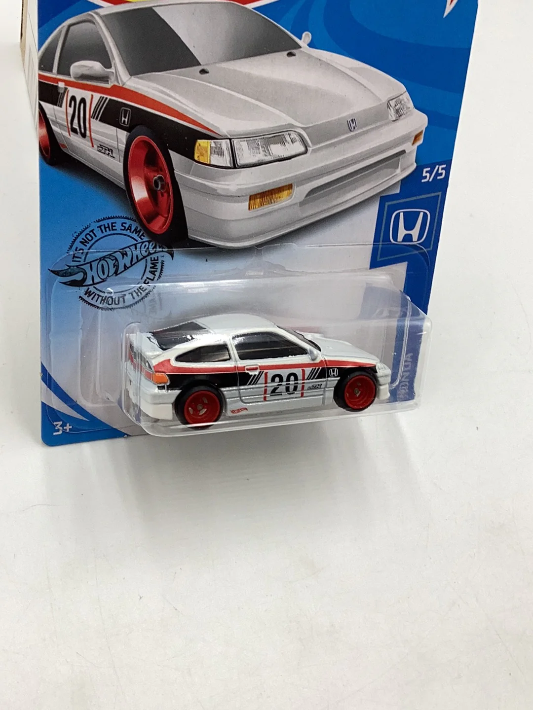 2020 hot wheels super treasure hunt 88 Honda CR-X W/ Protector - Image 4