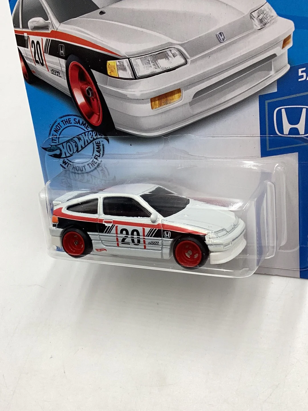 2020 hot wheels super treasure hunt 88 Honda CR-X W/ Protector - Image 5
