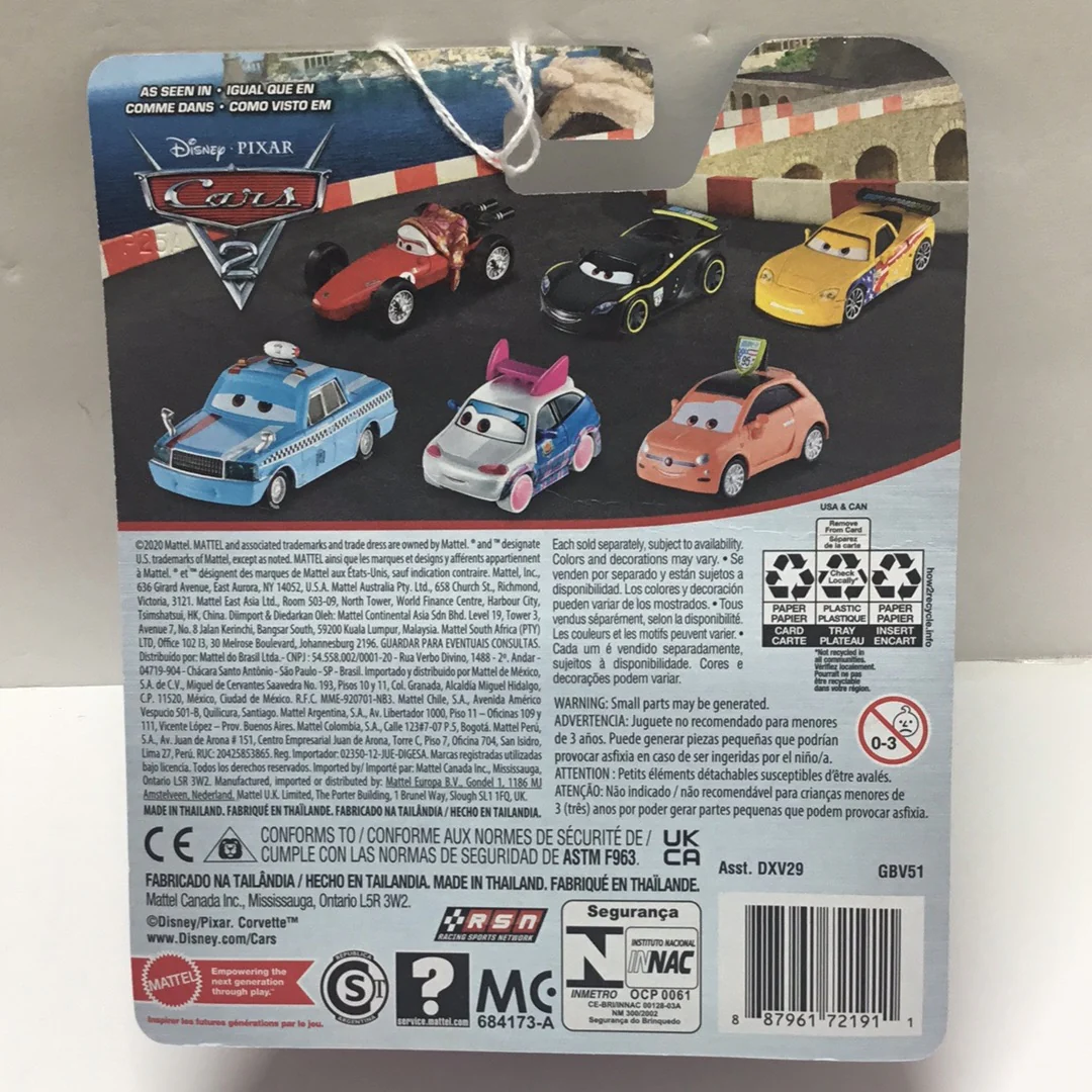 2021 Disney Pixar Cars Metal series Chisaki 137B - Image 4