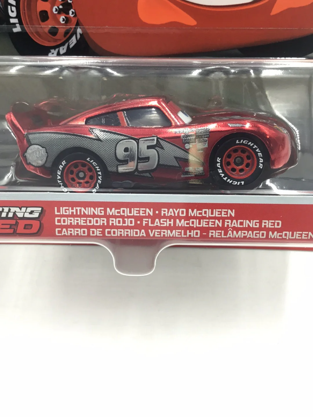 2021 Disney Pixar Racing Red McQueen Chase 140B - Image 2