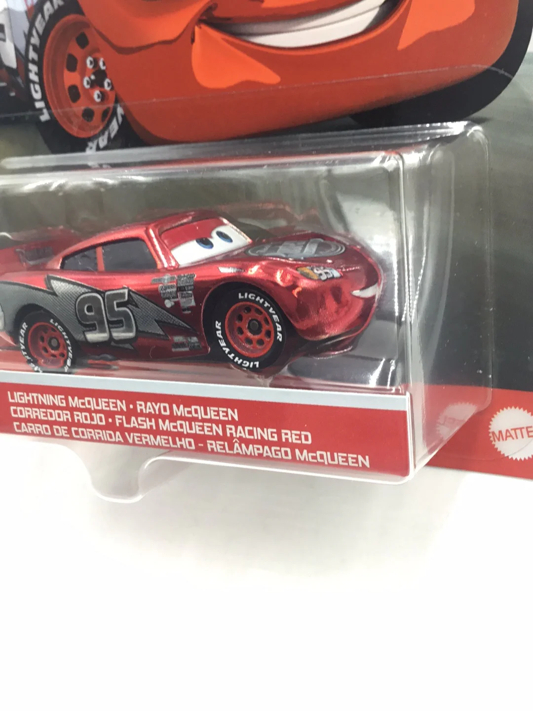 2021 Disney Pixar Racing Red McQueen Chase 140B - Image 4