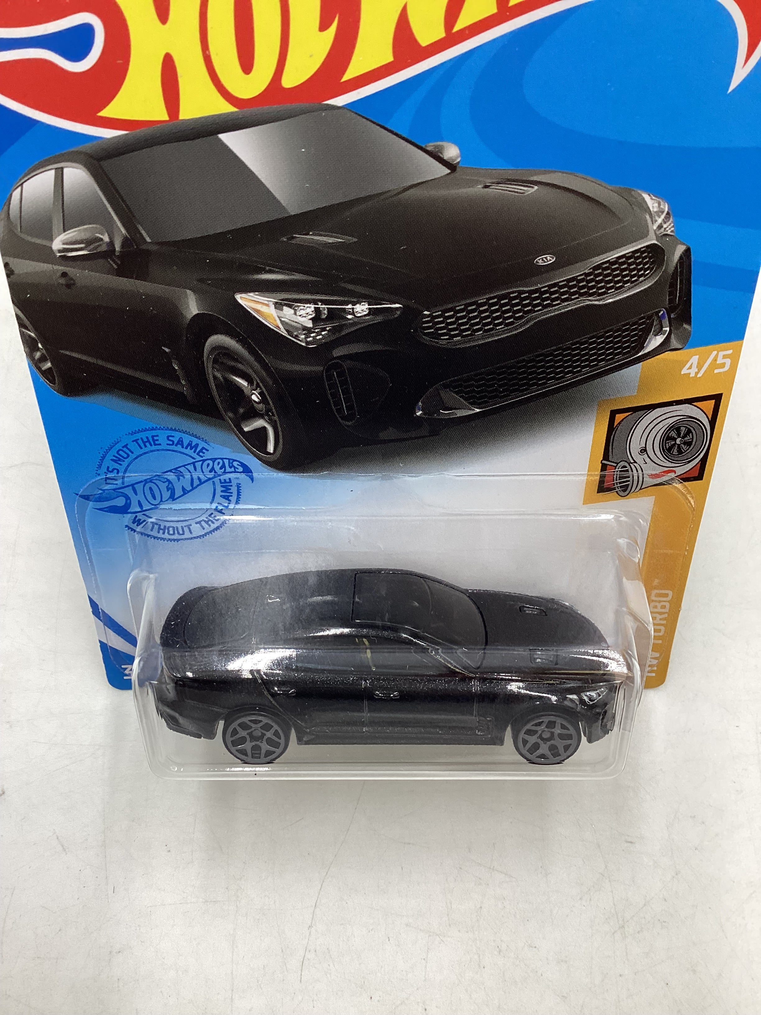 2021 Hot wheels #118 2019 Kia Stinger GT Black 61i - Image 6