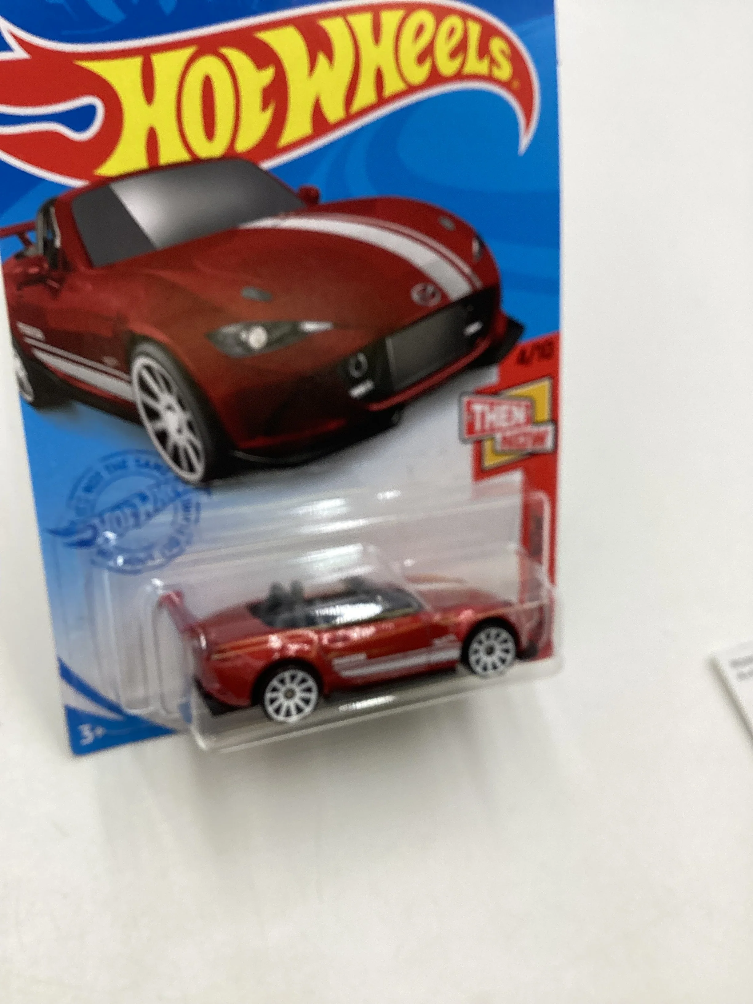2021 Hot Wheels #129 15 Mazda MX-5 Miata Red 86A - Image 4