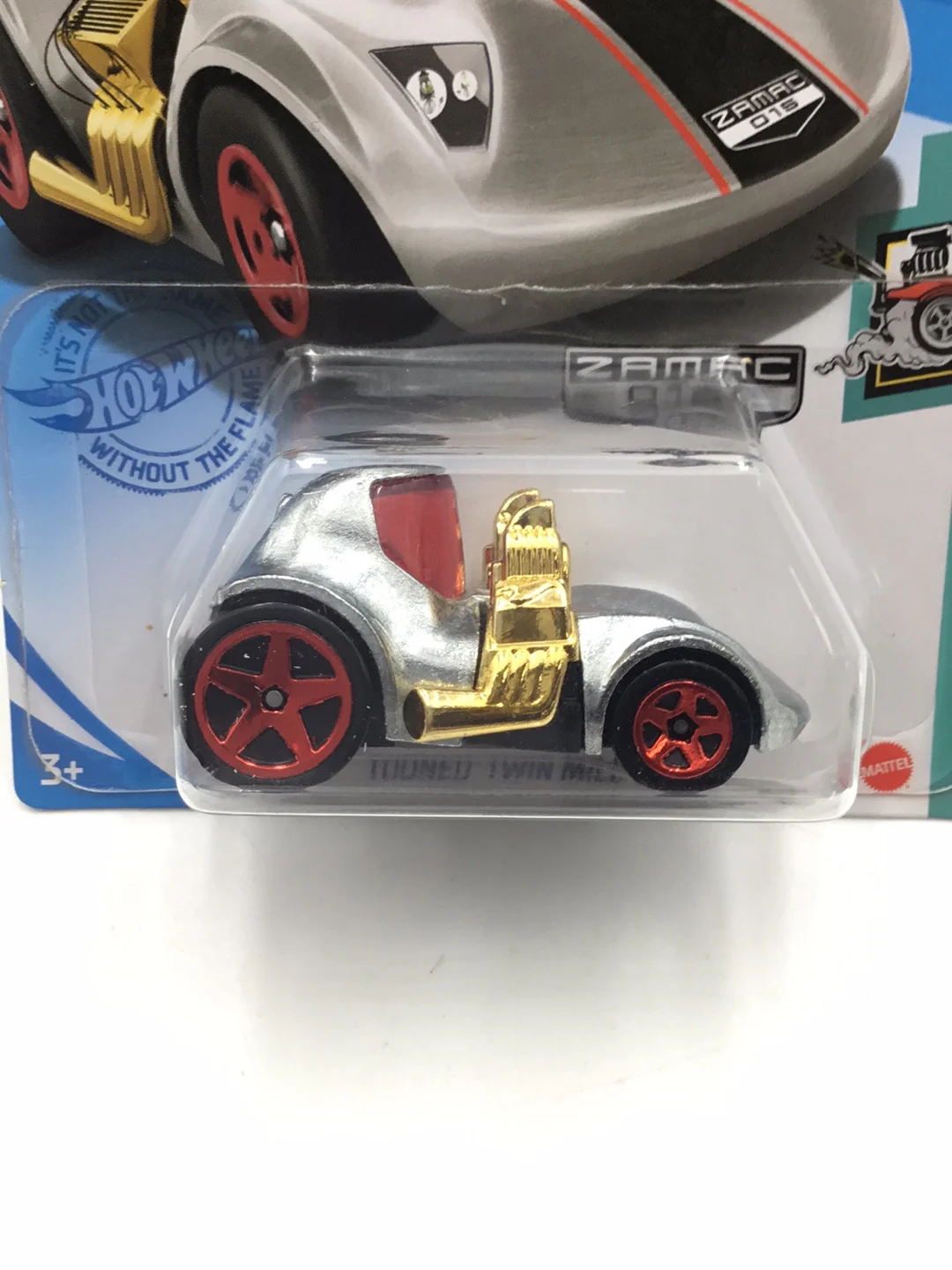 2021 Hot wheels #13 Tooned Twin Mill Zamac #15 - Image 2