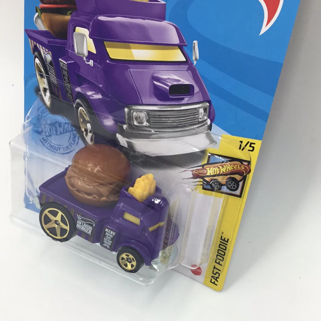 2021 hot wheels #15 Buns of Steel Purple HH9 - Image 3