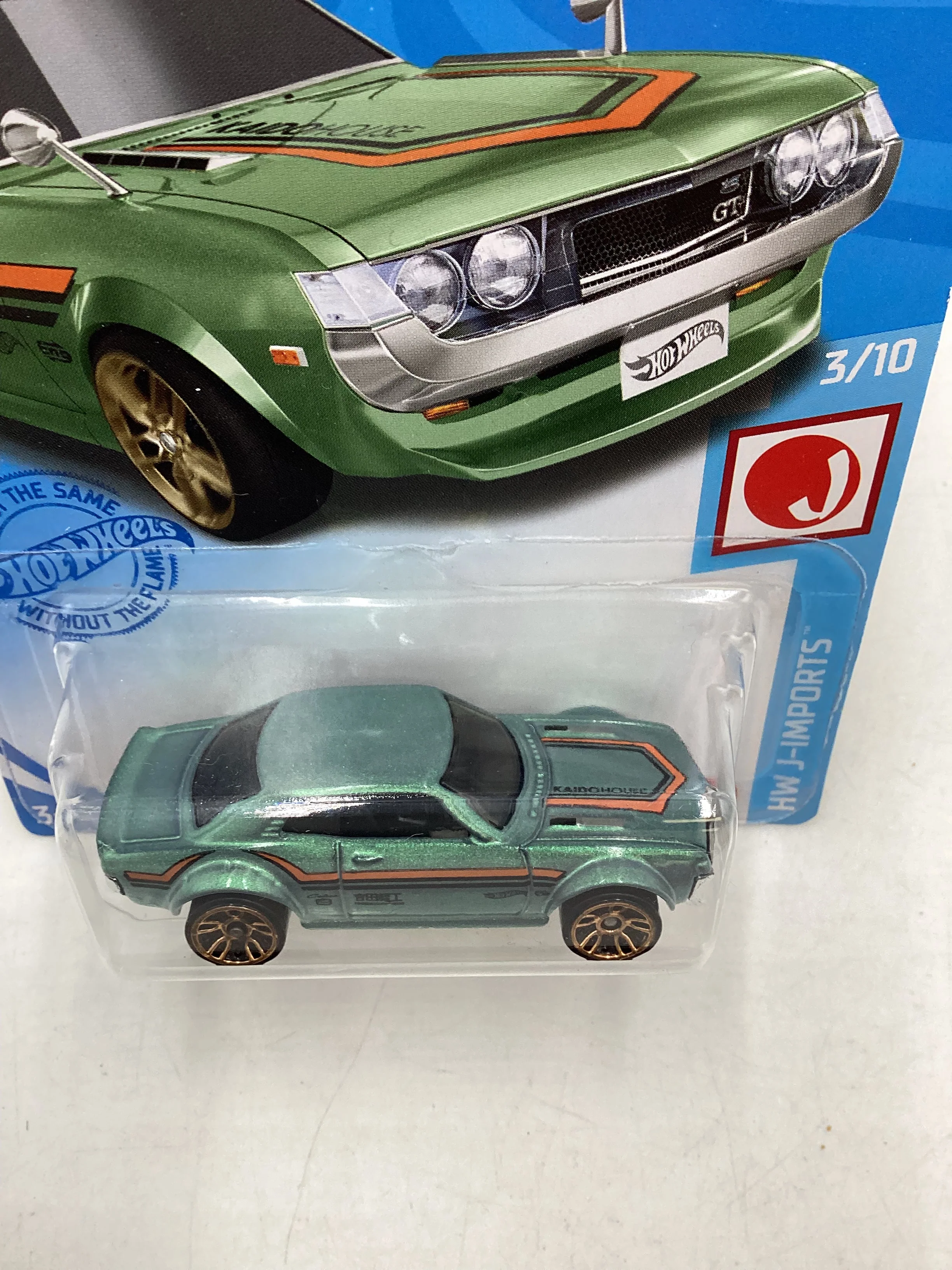2021 Hot Wheels #151 70 Toyota Celica Green 94G - Image 4