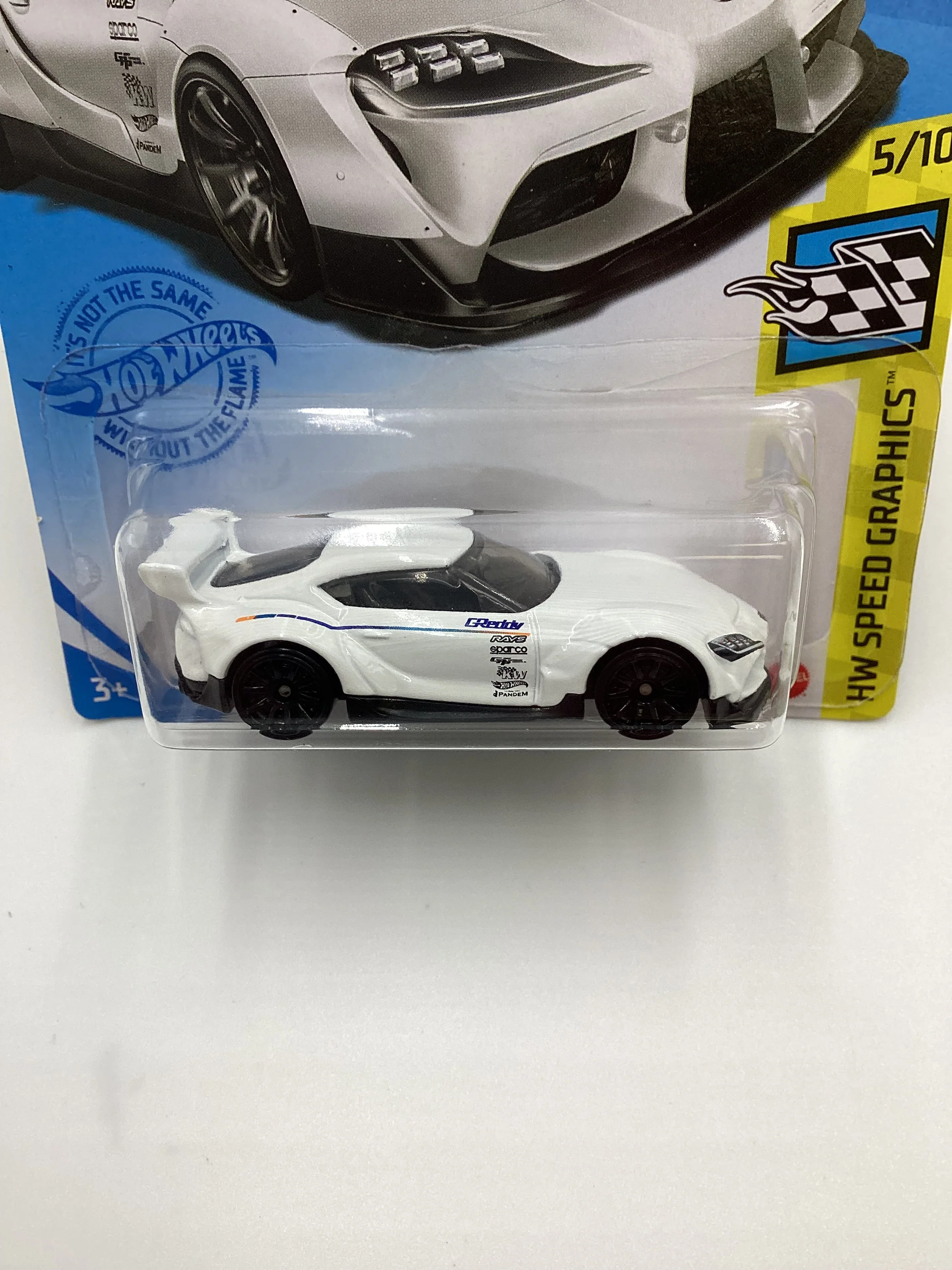 2021 Hot Wheels #178 20 Toyota GR Supra White see last pic 94B - Image 3