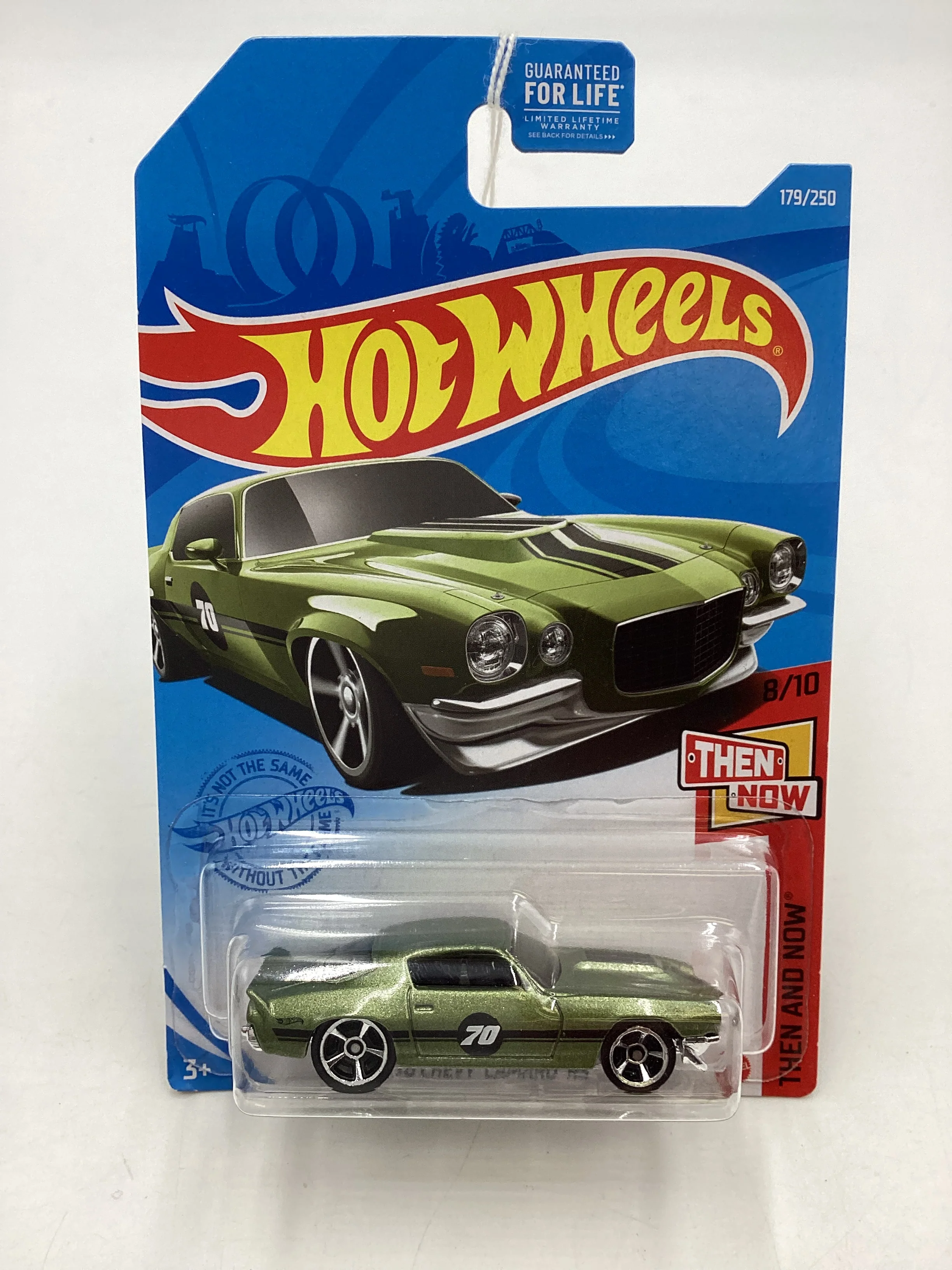 2021 hot wheels  #179 Walgreens Exclusive Green 70 Chevy Camaro RS 239E - Image 2