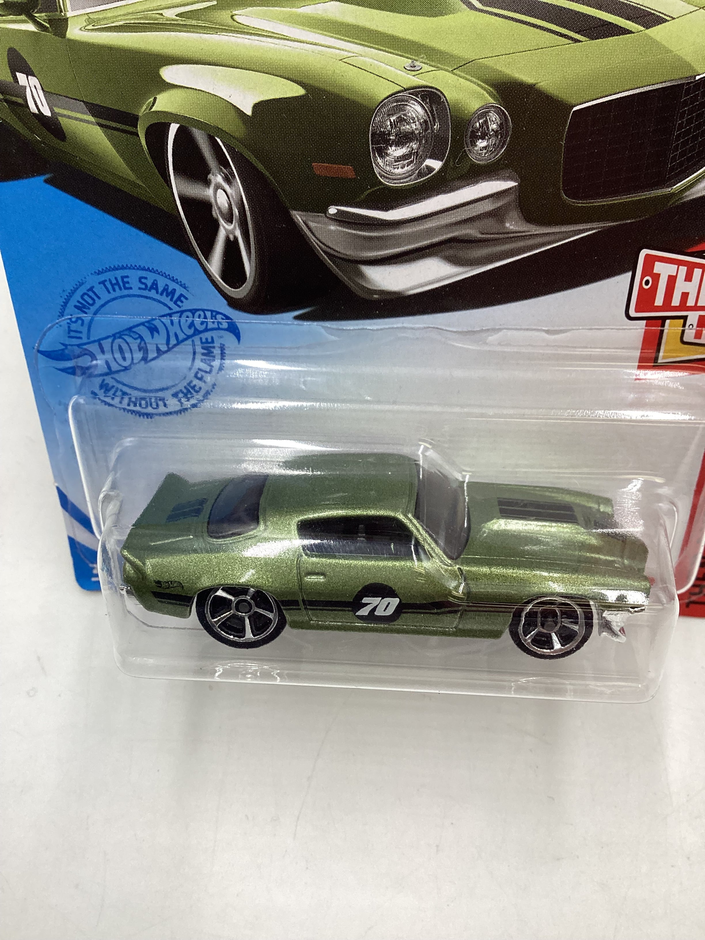 2021 hot wheels  #179 Walgreens Exclusive Green 70 Chevy Camaro RS 239E - Image 6