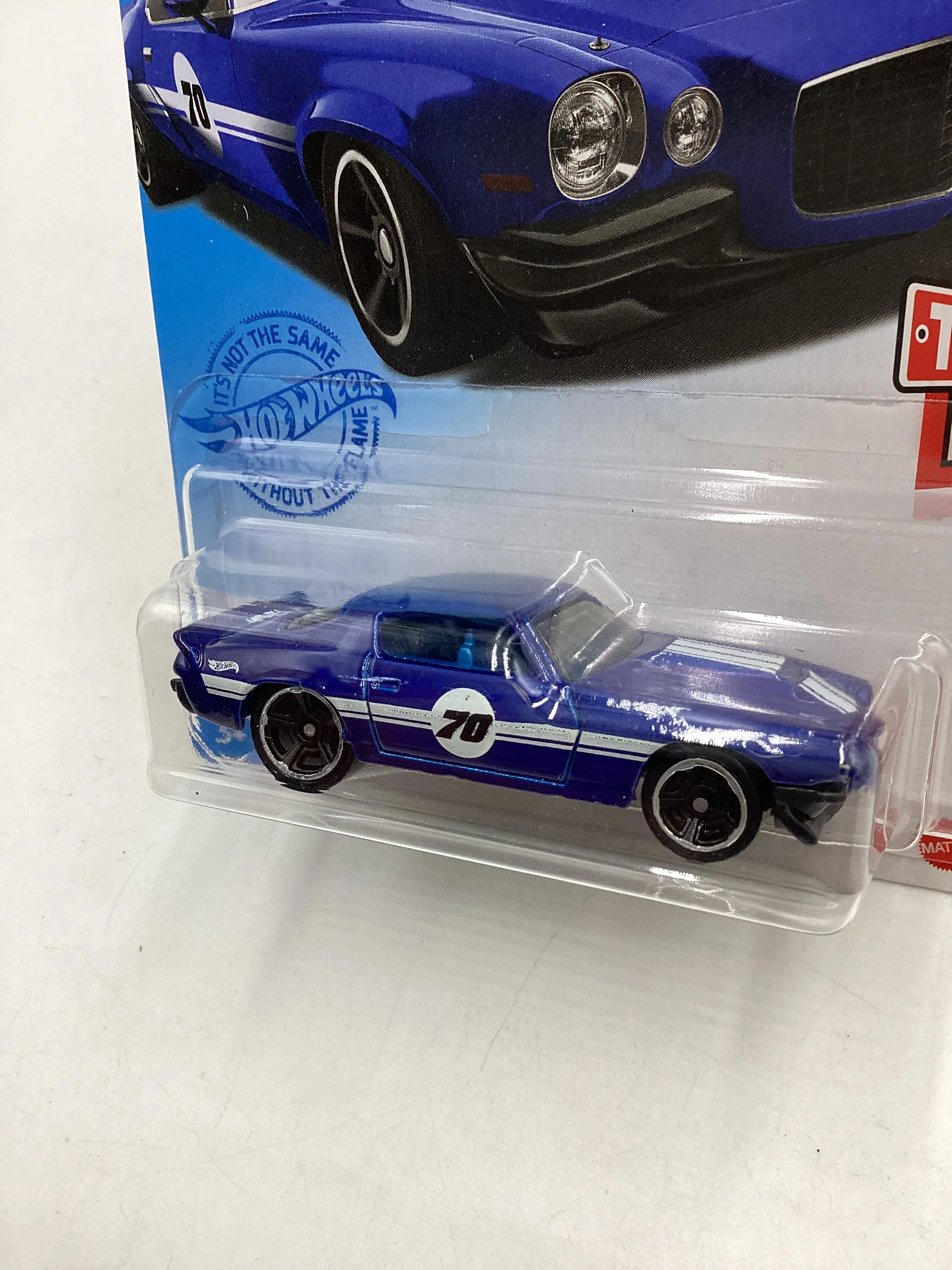 2021 Hot wheels #179 Blue 70 Chevy Camaro RS 2i - Image 4