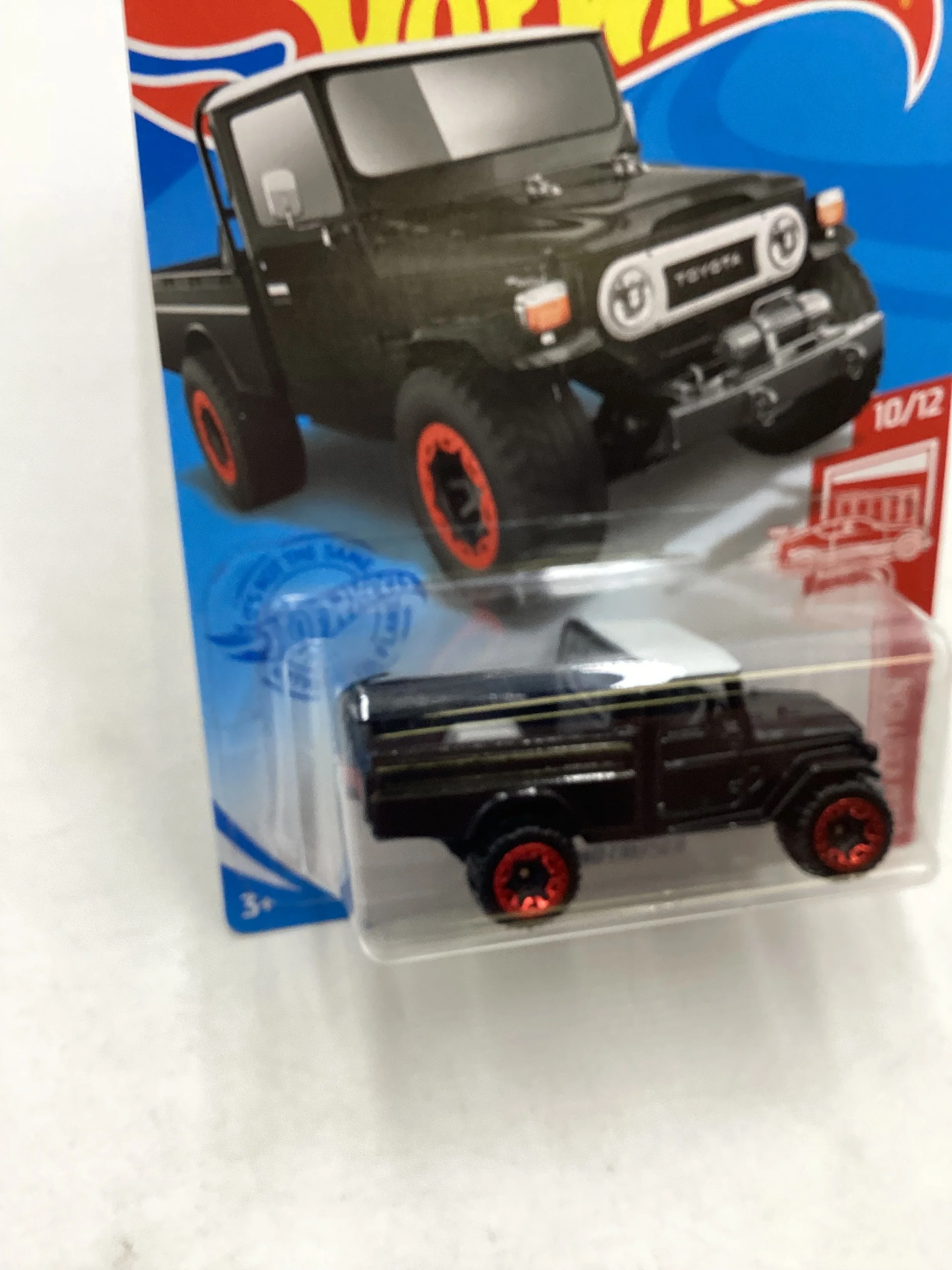 2021 Hot Wheels #202 Red Edition Toyota Land Cruiser 148A - Image 5