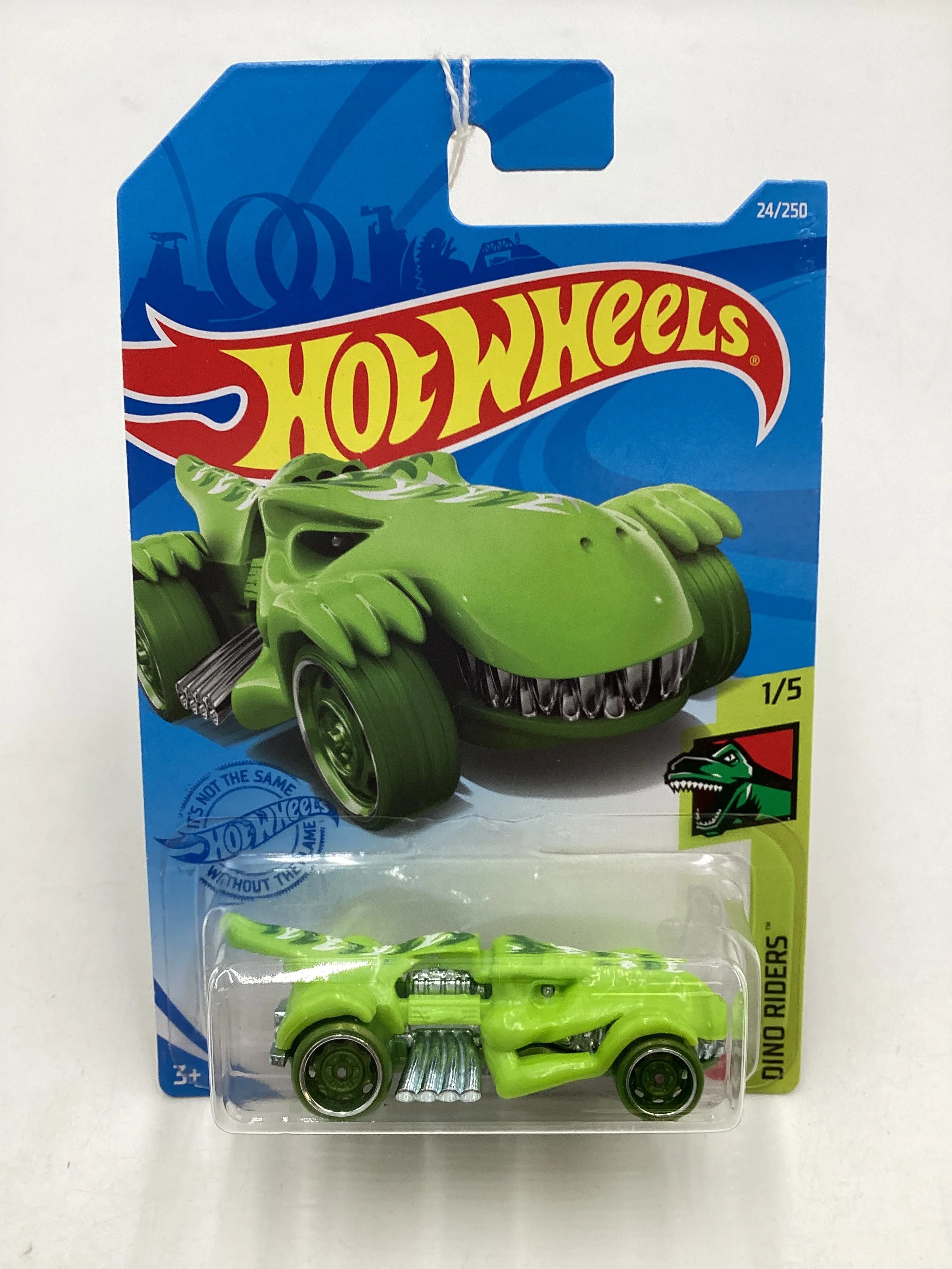 2021 Hot Wheels #24 T-Rextroyer Green LL2 - Image 2