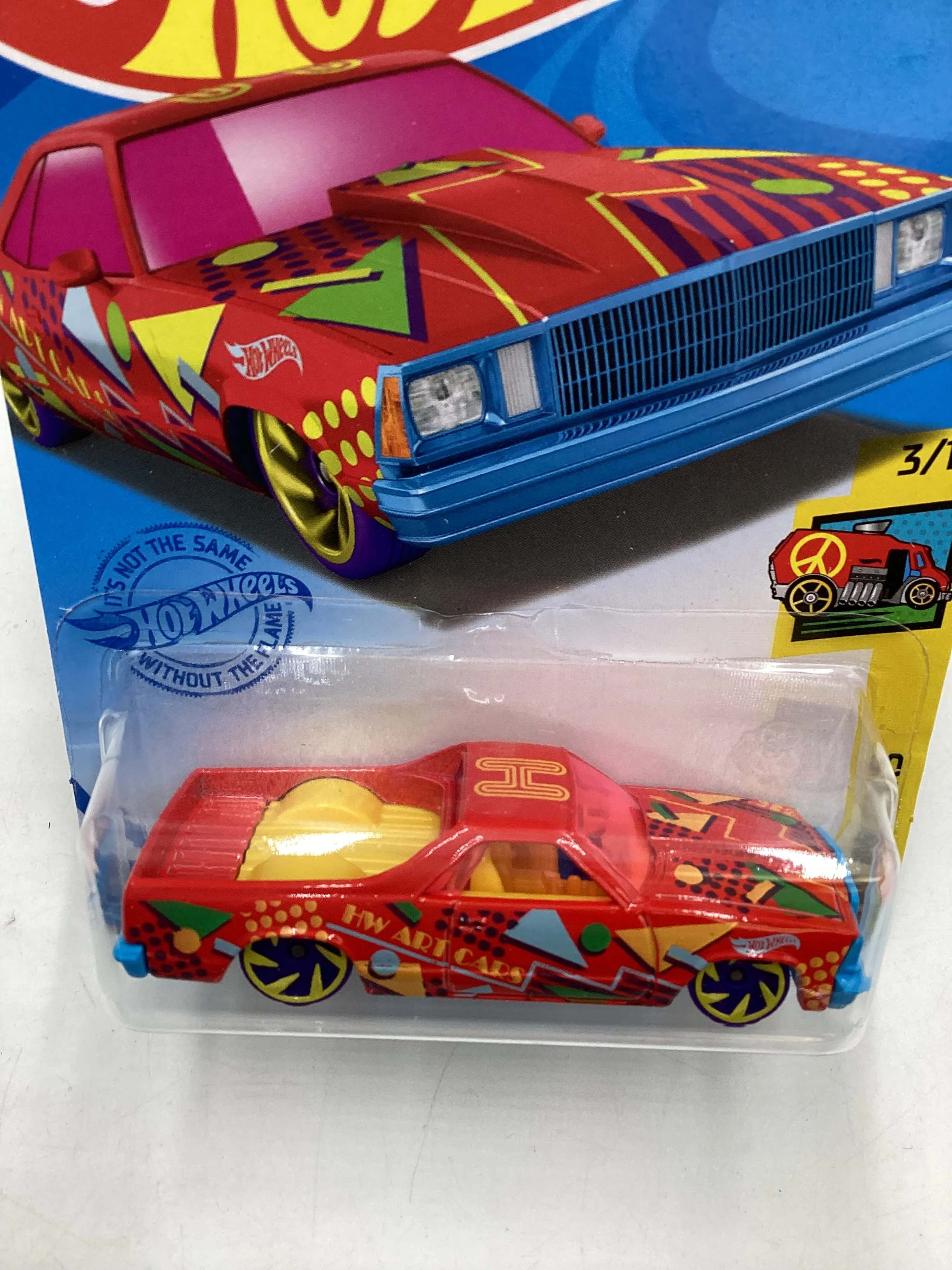 2021 Hot Wheels #44 80 El Camino Red 12i - Image 6
