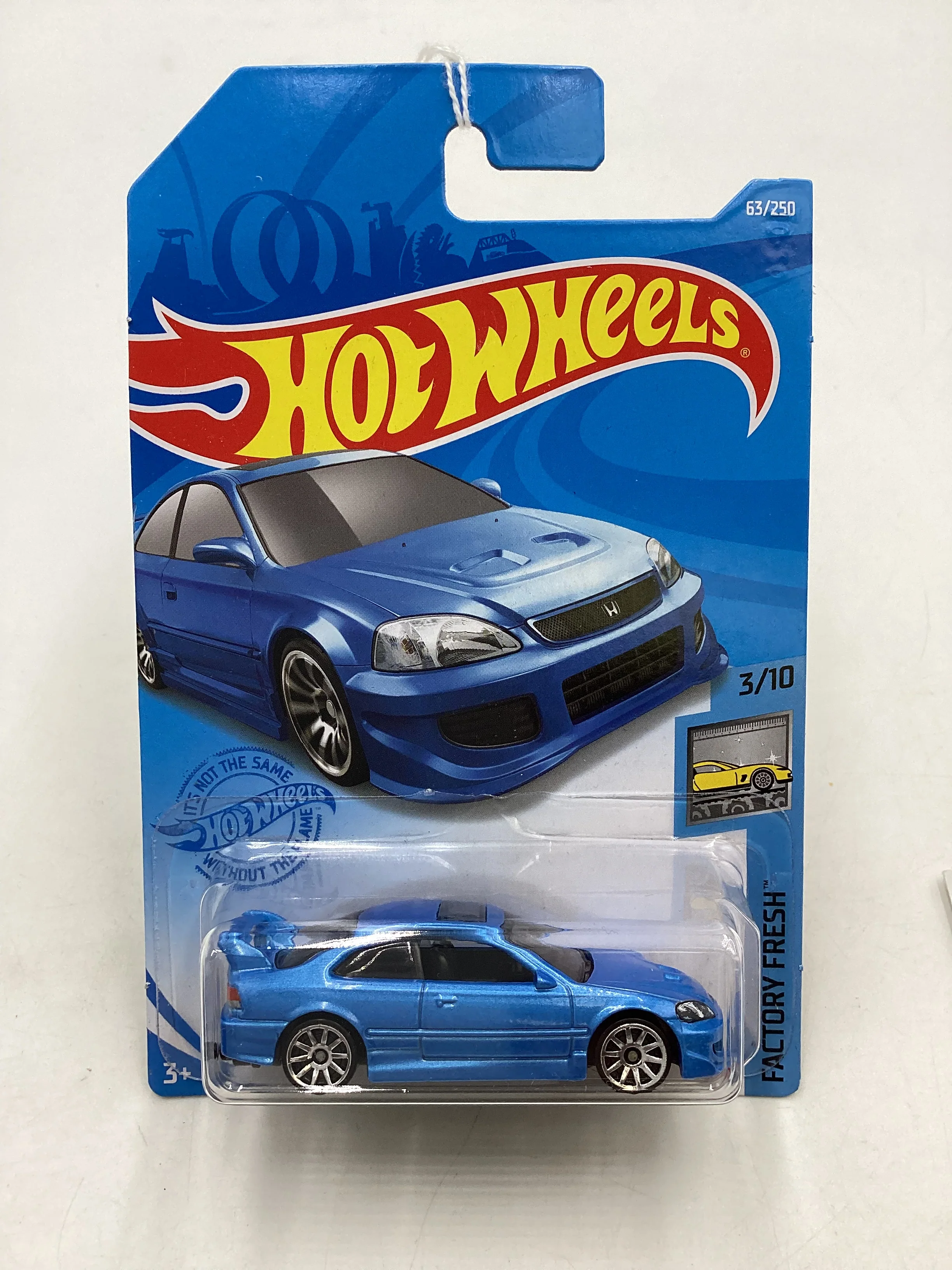 2021 Hot Wheels #63 Honda Civic Si Blue see description 79D