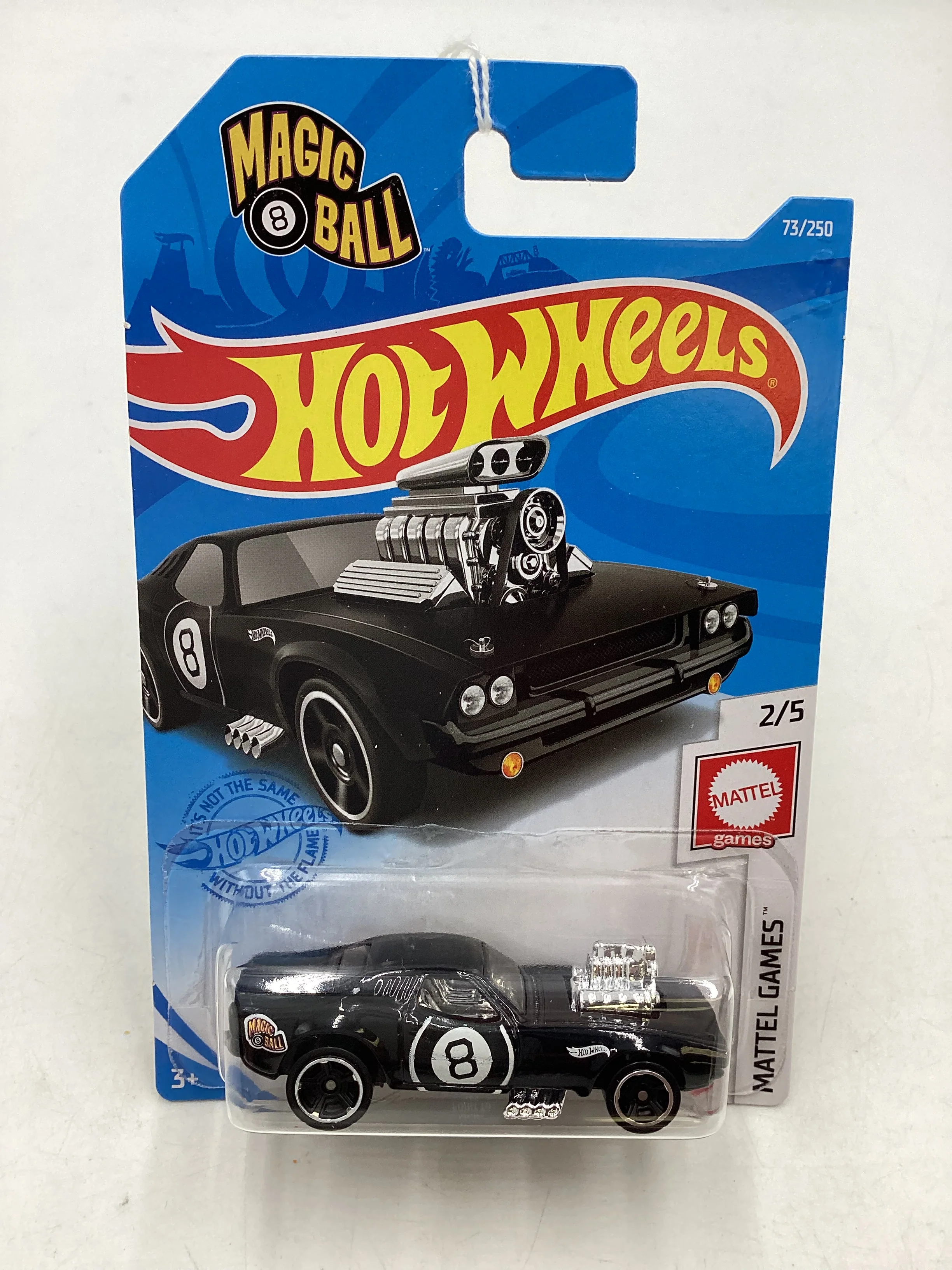 2021 Hot Wheels #73 Rodger Dodger 8 Ball Black 60E - Image 2