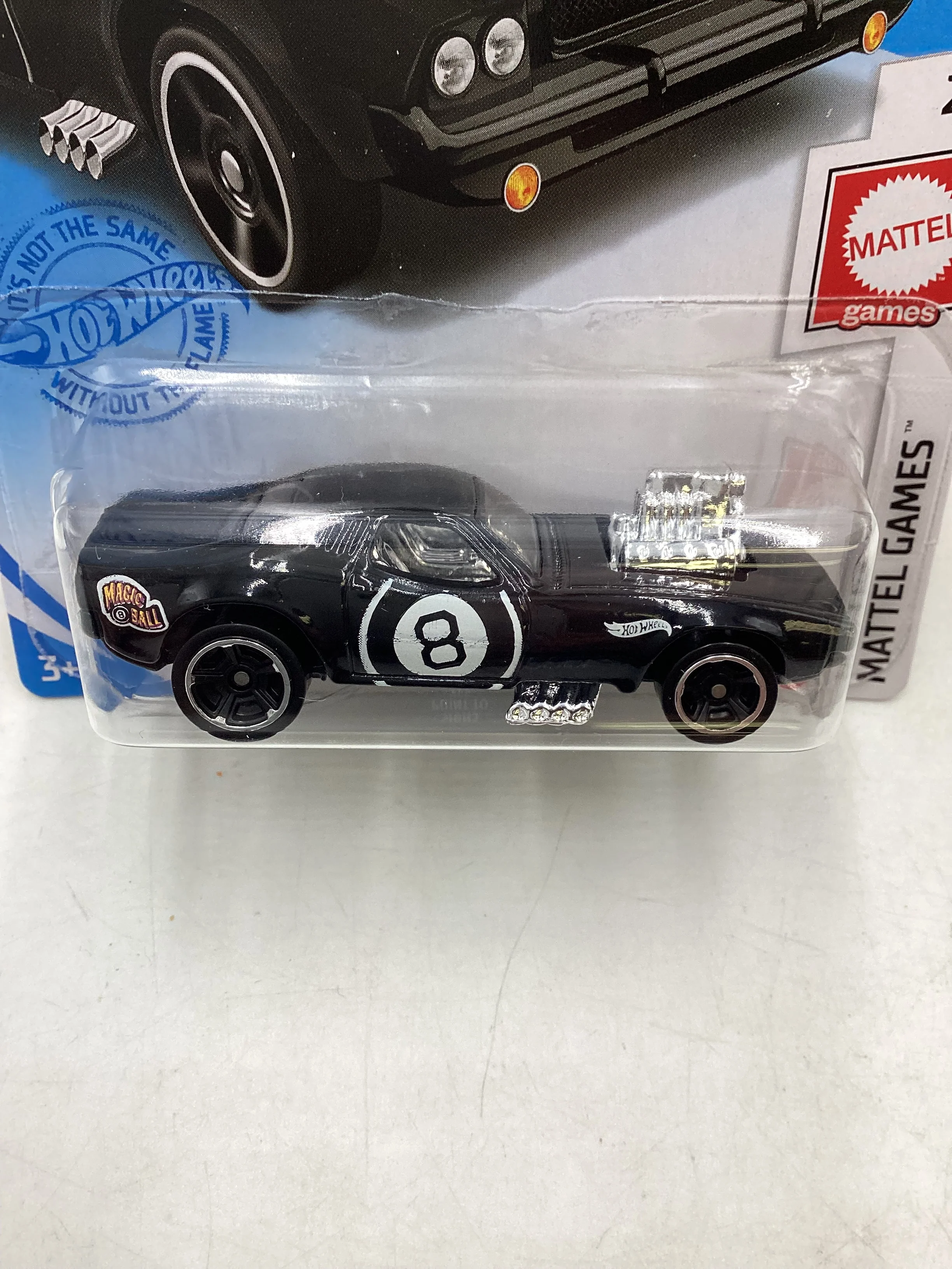 2021 Hot Wheels #73 Rodger Dodger 8 Ball Black 60E - Image 3