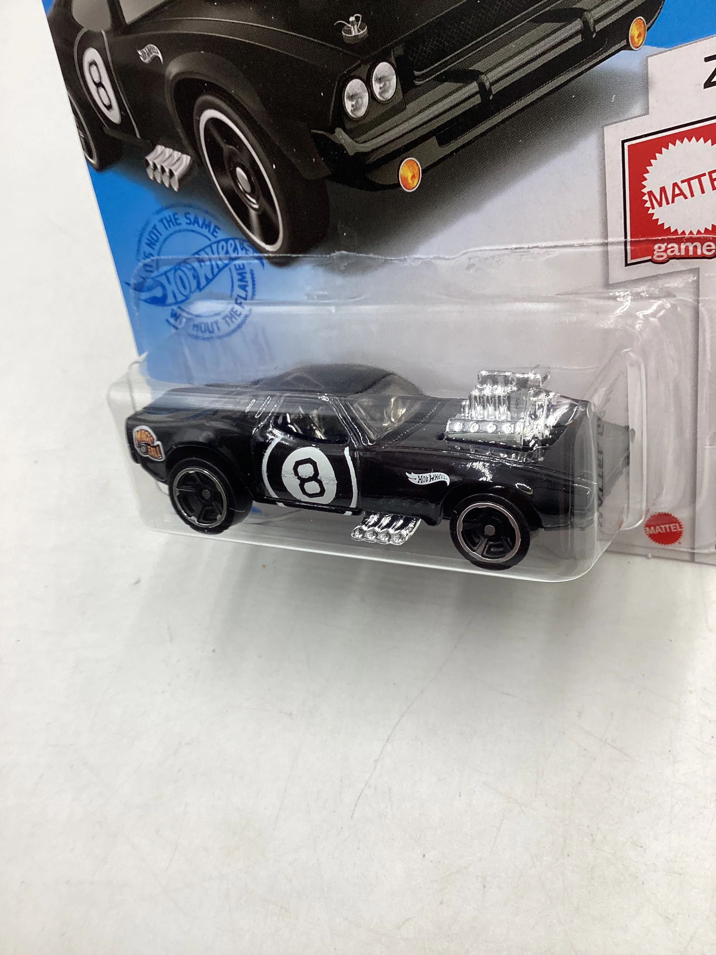 2021 Hot Wheels #73 Rodger Dodger 8 Ball Black 60E - Image 4