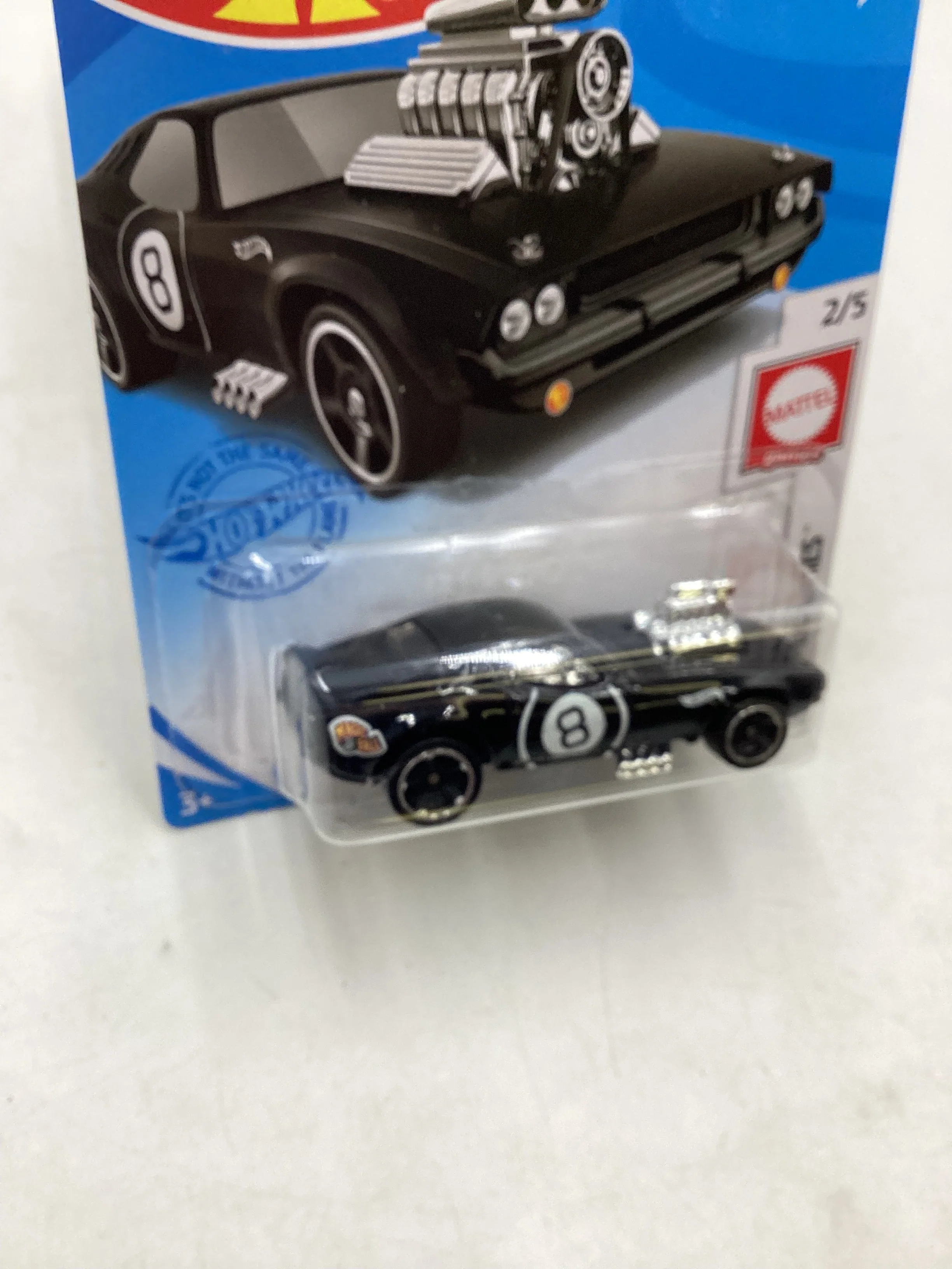 2021 Hot Wheels #73 Rodger Dodger 8 Ball Black 60E - Image 5