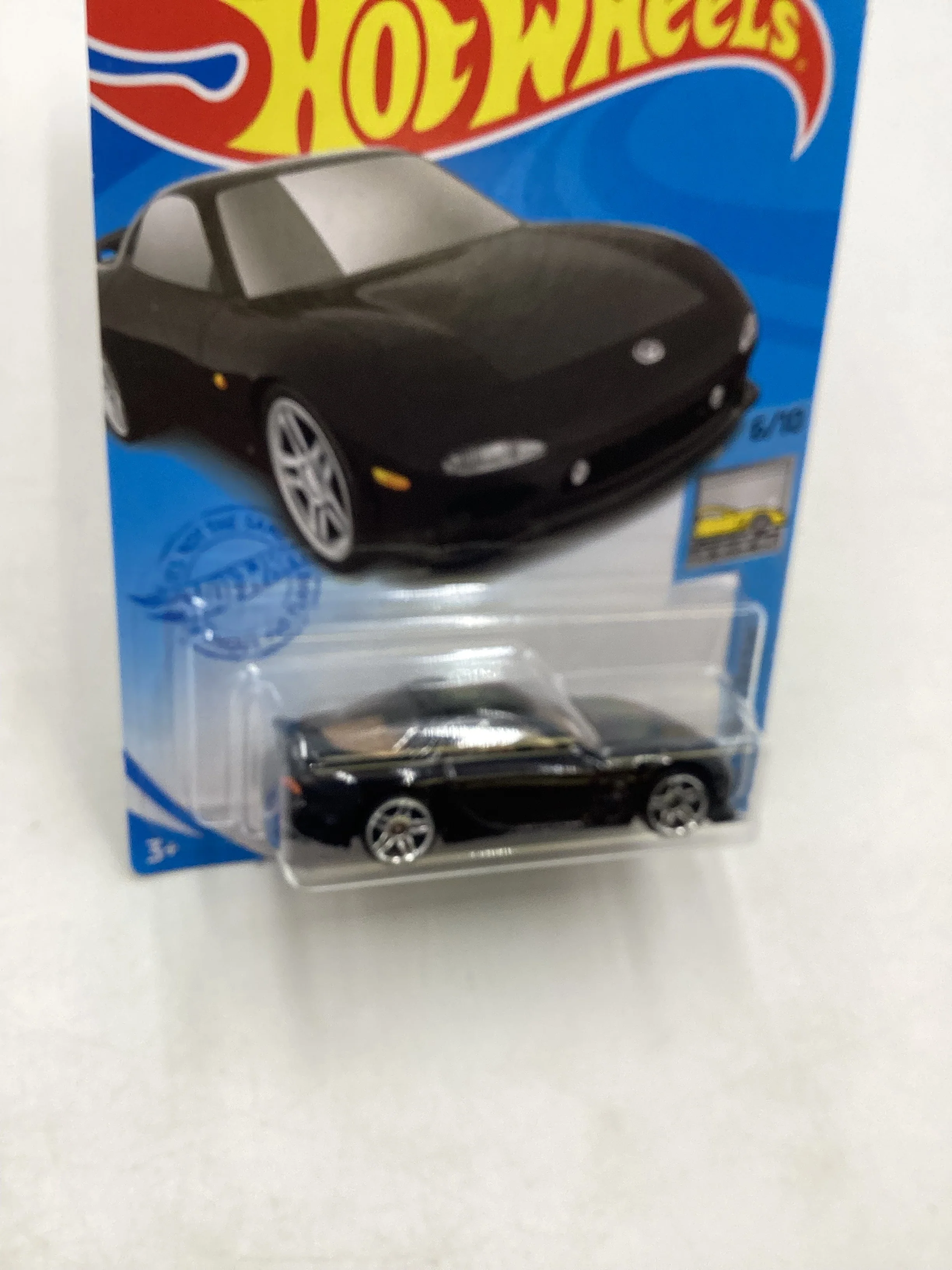 2021 Hot Wheels #88 95 Mazda RX-7 Black 80B - Image 6