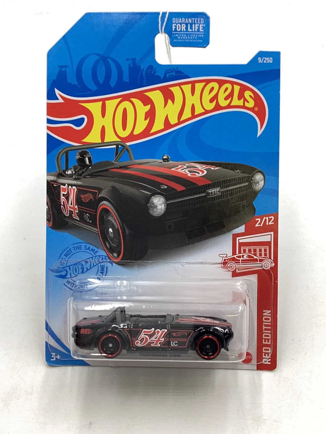 2021 Hot wheels #9 Triumph TR6 Red Edition 144B - Image 2