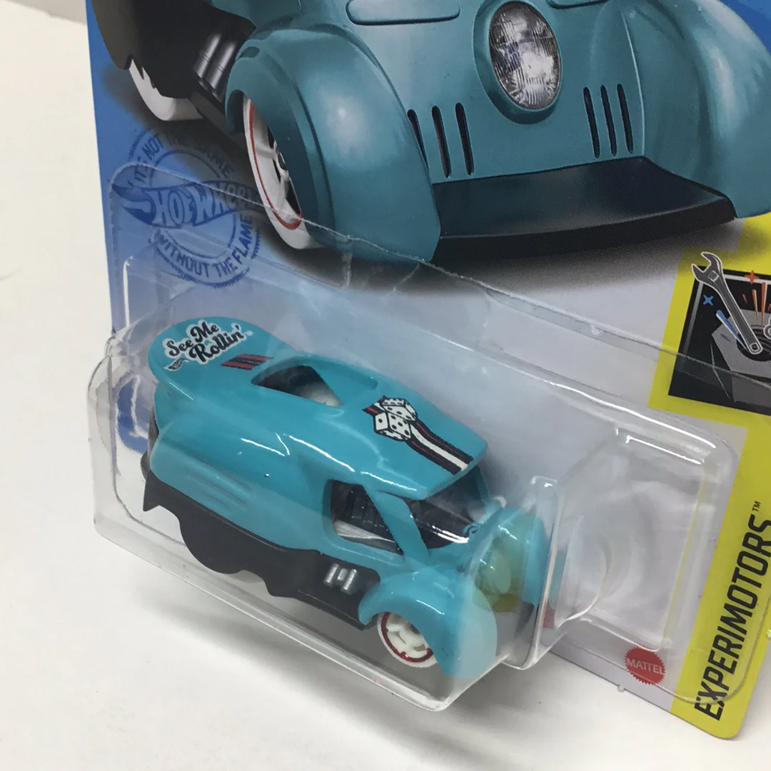 2021 hot wheels #81 See Me Rollin blue PP9 - Image 2