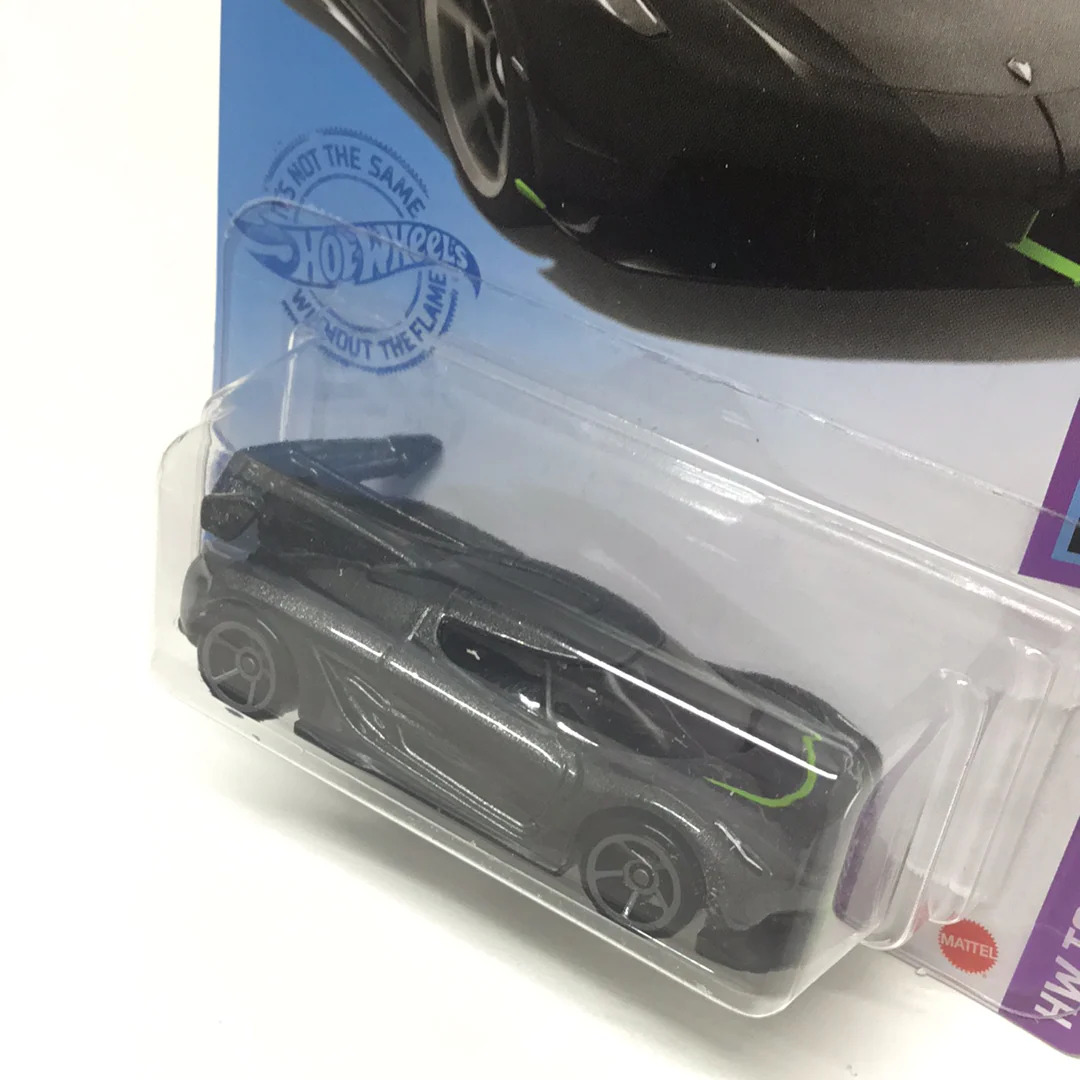 2021 hot wheels #86 2020 Koenigsegg jesko dark silver AA1 - Image 2