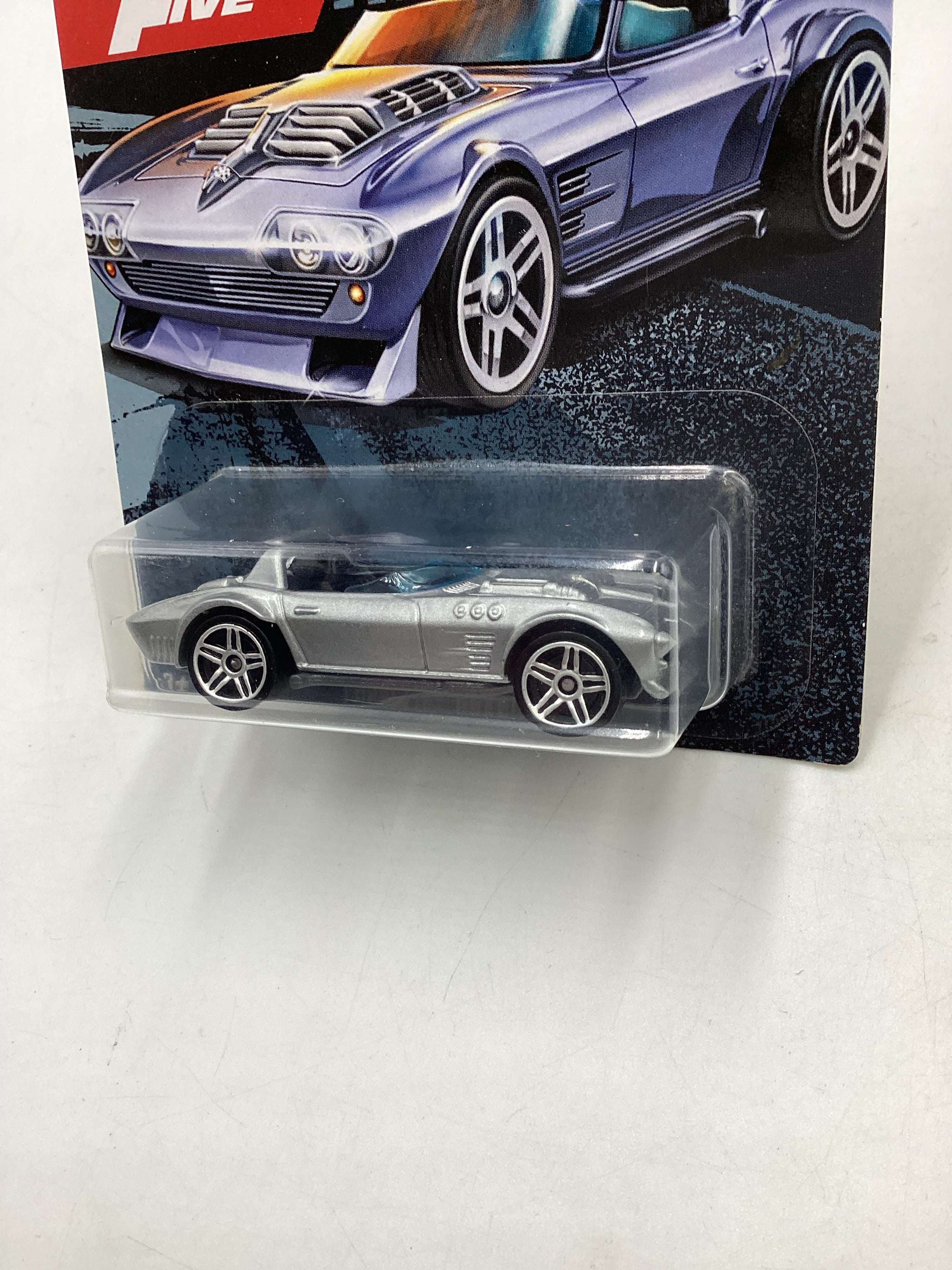 2021 Hot wheels Fast and furious Fast Five Corvette Grand Sport #5 71F - Image 4