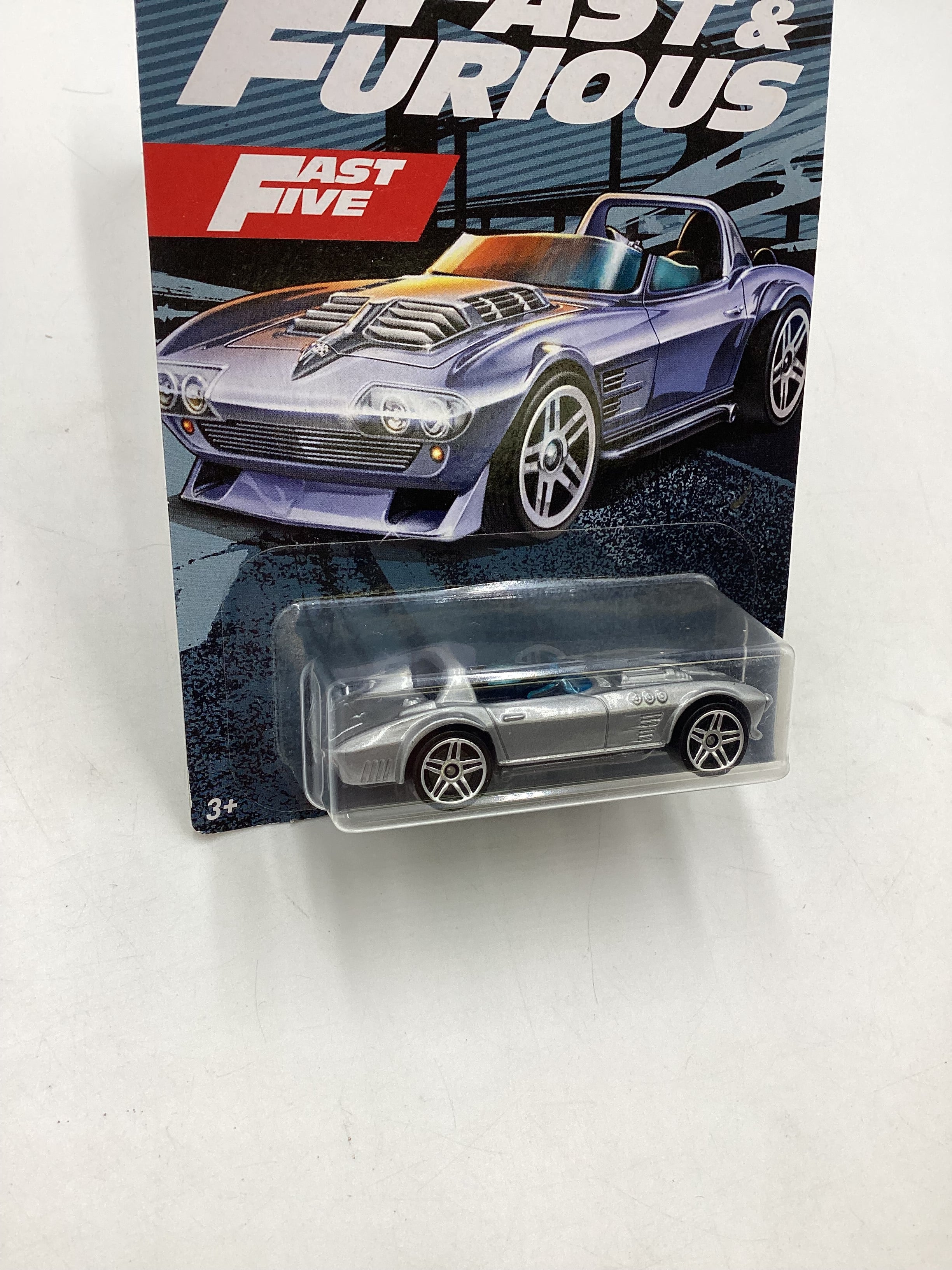 2021 Hot wheels Fast and furious Fast Five Corvette Grand Sport #5 71F - Image 5