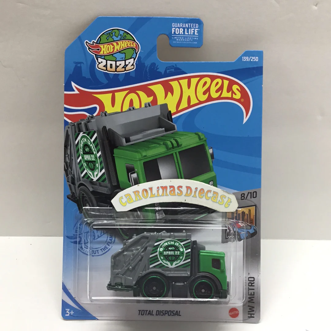 2021 hot wheels #139 Total Disposal earth day 111i