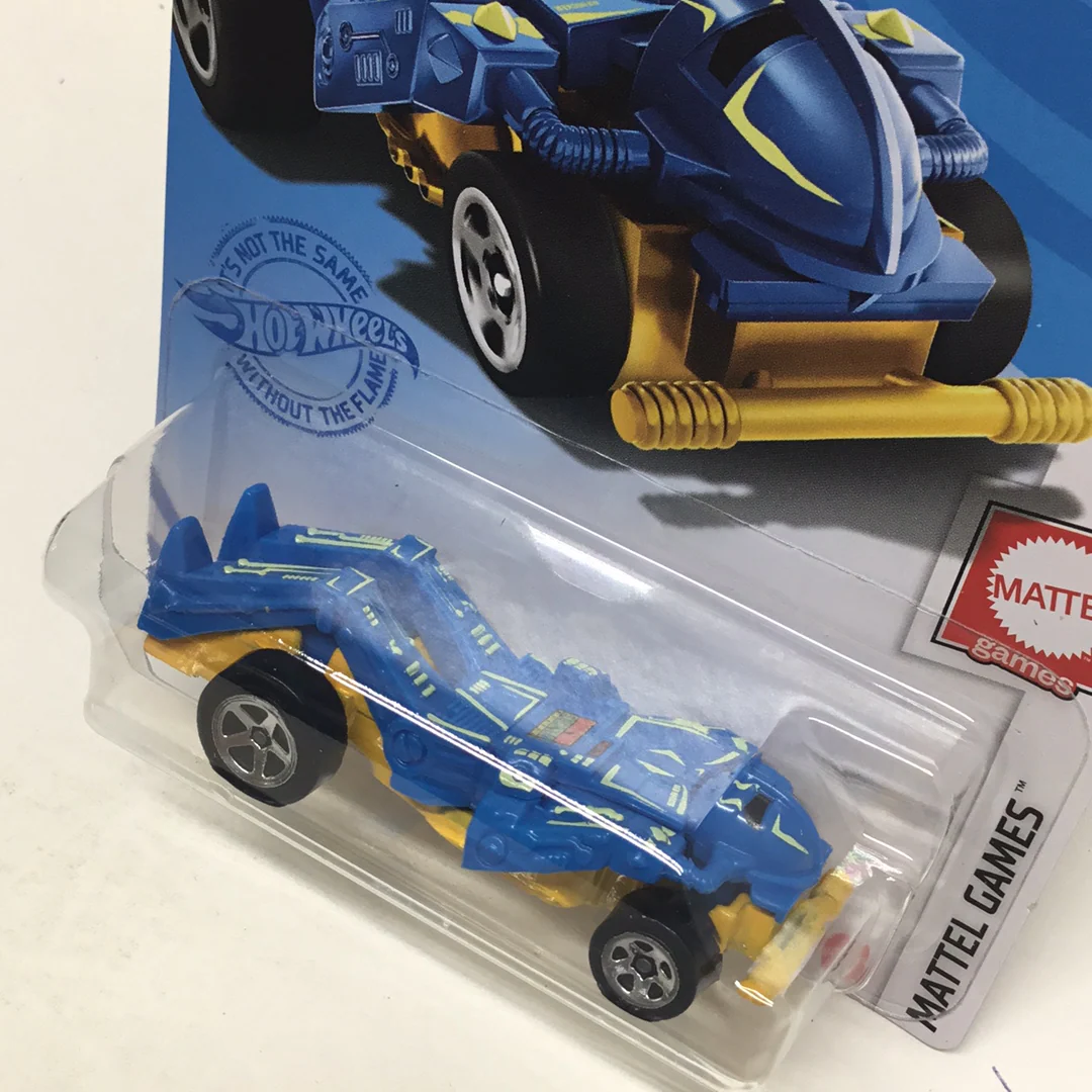 2021 hot wheels G case #46 Zombot blue MM1 - Image 2