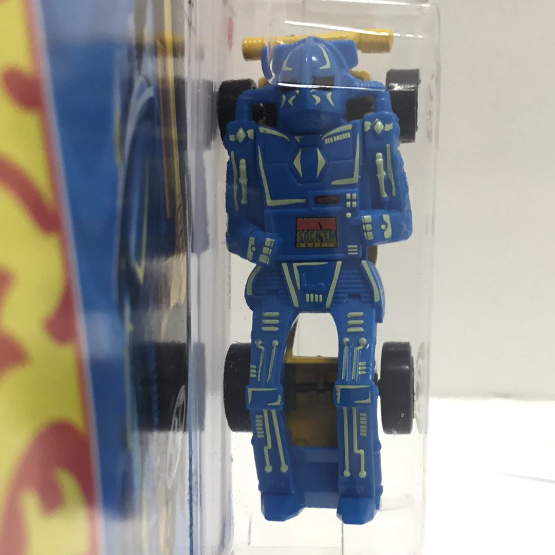 2021 hot wheels G case #46 Zombot blue MM1 - Image 3