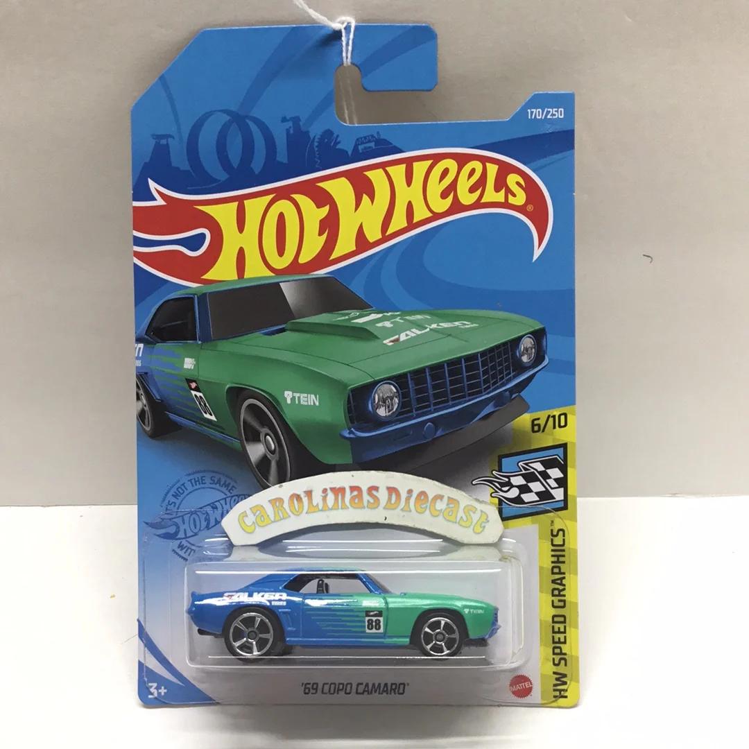 2021 hot wheels J case #170 69 Copo Camaro falken 1H