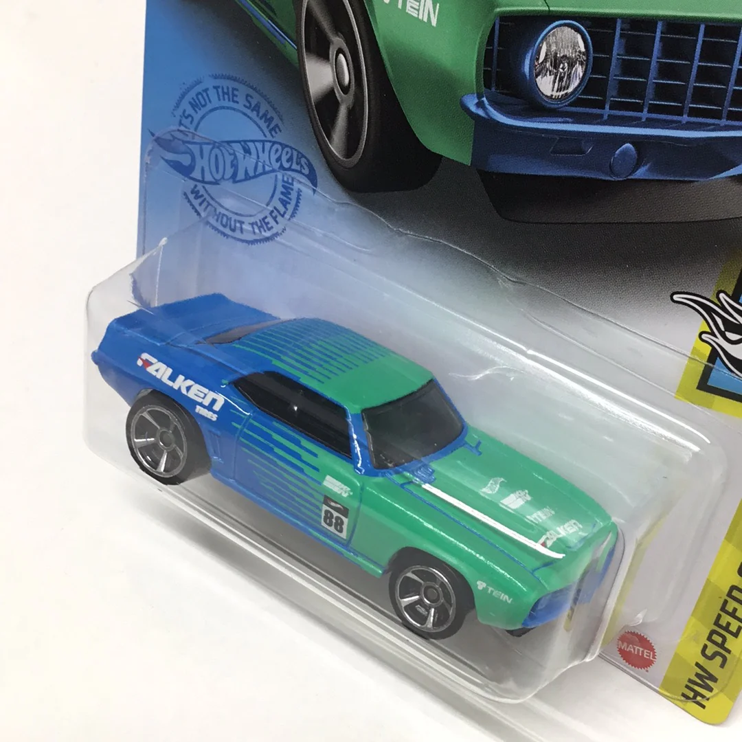 2021 hot wheels J case #170 69 Copo Camaro falken 1H - Image 2