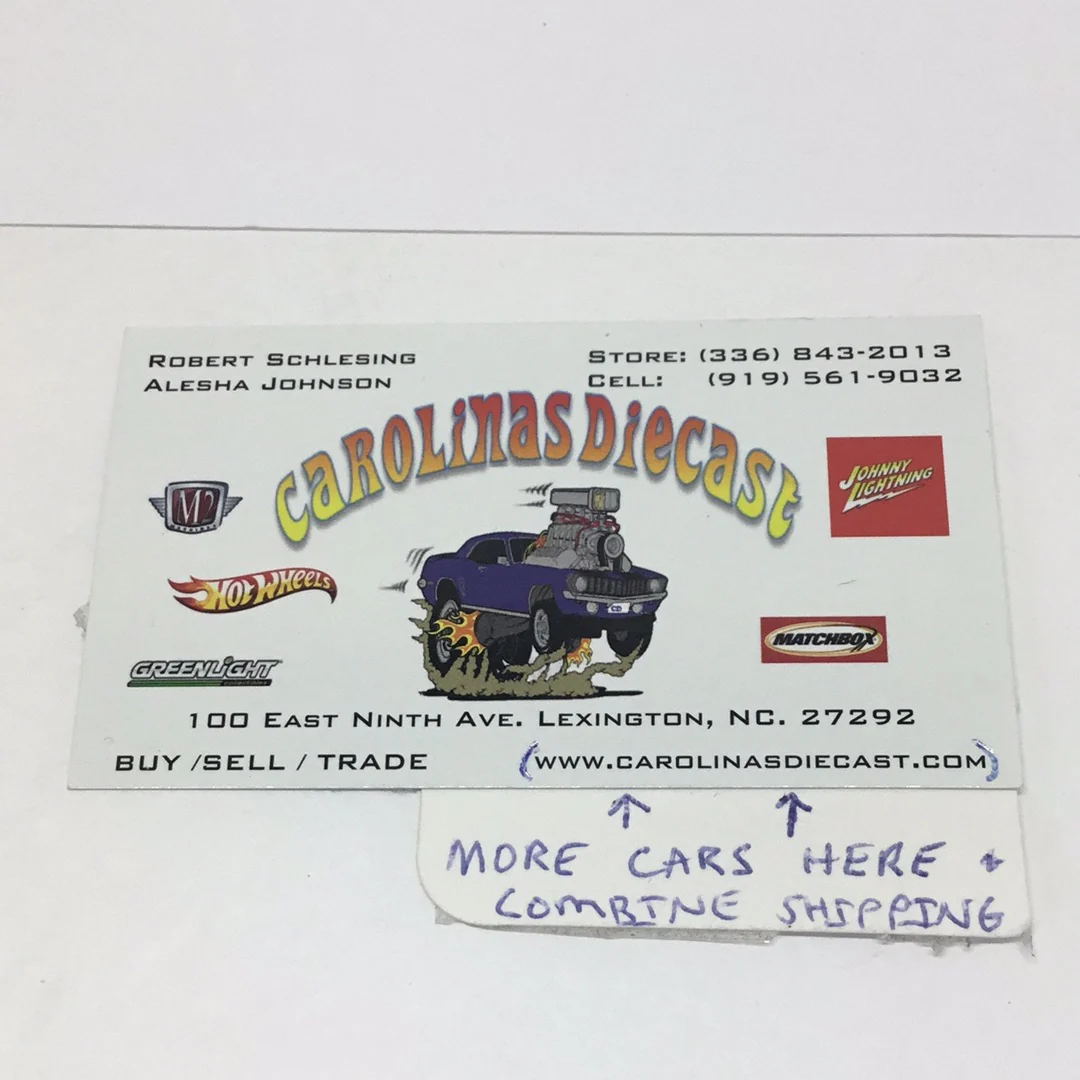 2021 hot wheels M case #109 Aisle Driver blue orange YY6 - Image 5
