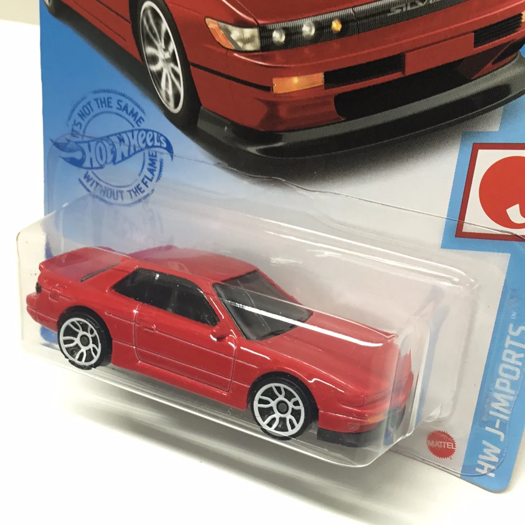 2021 hot wheels  #213 Nissan Silvia S13 red read description 82A - Image 2